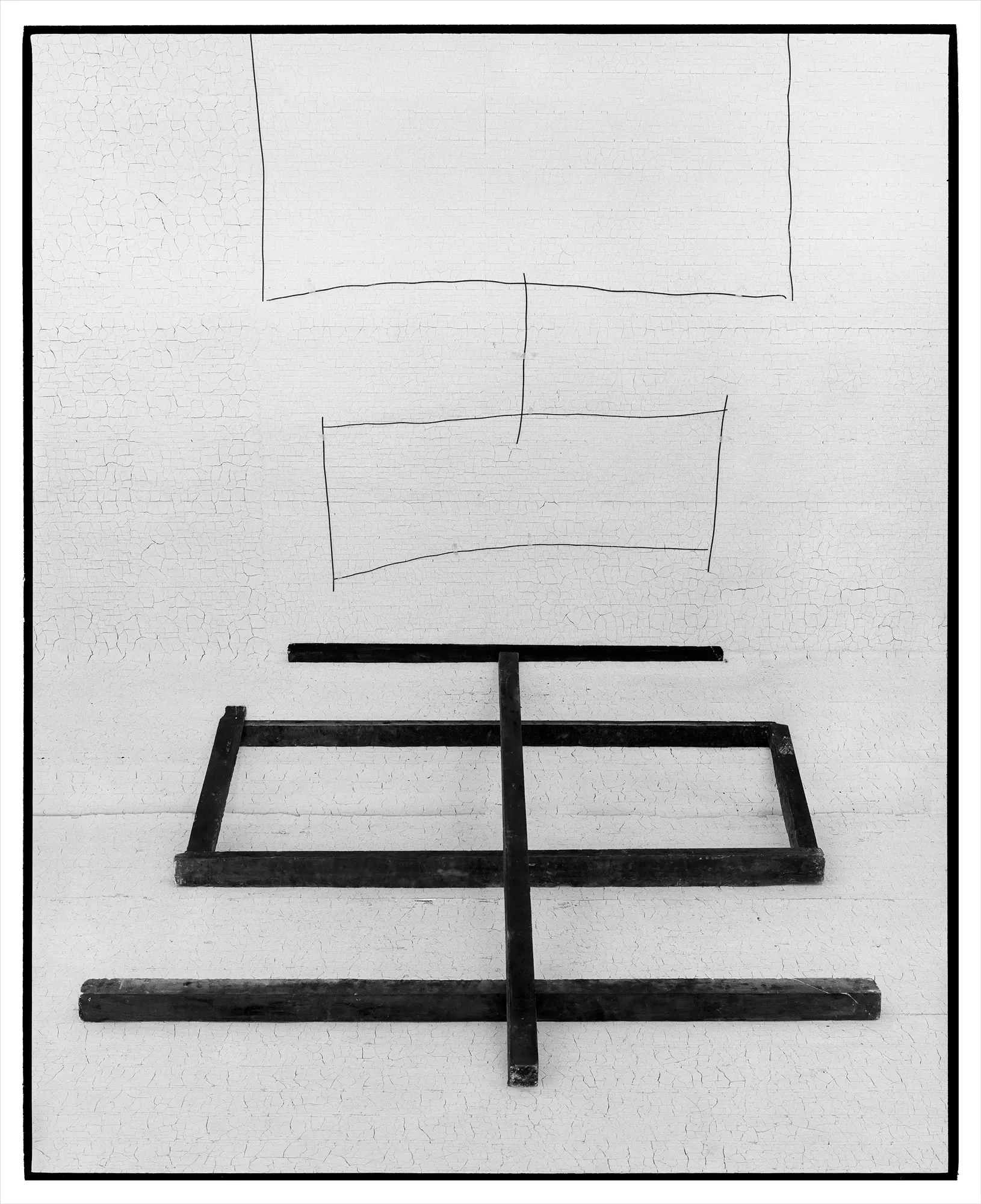 *Constructions* is my first NFT project, weaving together two of my most significant photographic series—*American Type* and *Hedonic Reversal*—as a unique set of 28 images. These architectural constructions, which I make in my studio and then photograph, reference forces of urban construction, destruction, and decay. Devoid of the depictions of labor from which these works were created and of which the work is inherently about, I also critique the ambiguity of post-war American abstraction and art world elitism. These works reference autobiographical threads in order to point to the larger sociopolitical backdrop upon which issues of migration and labor play out.