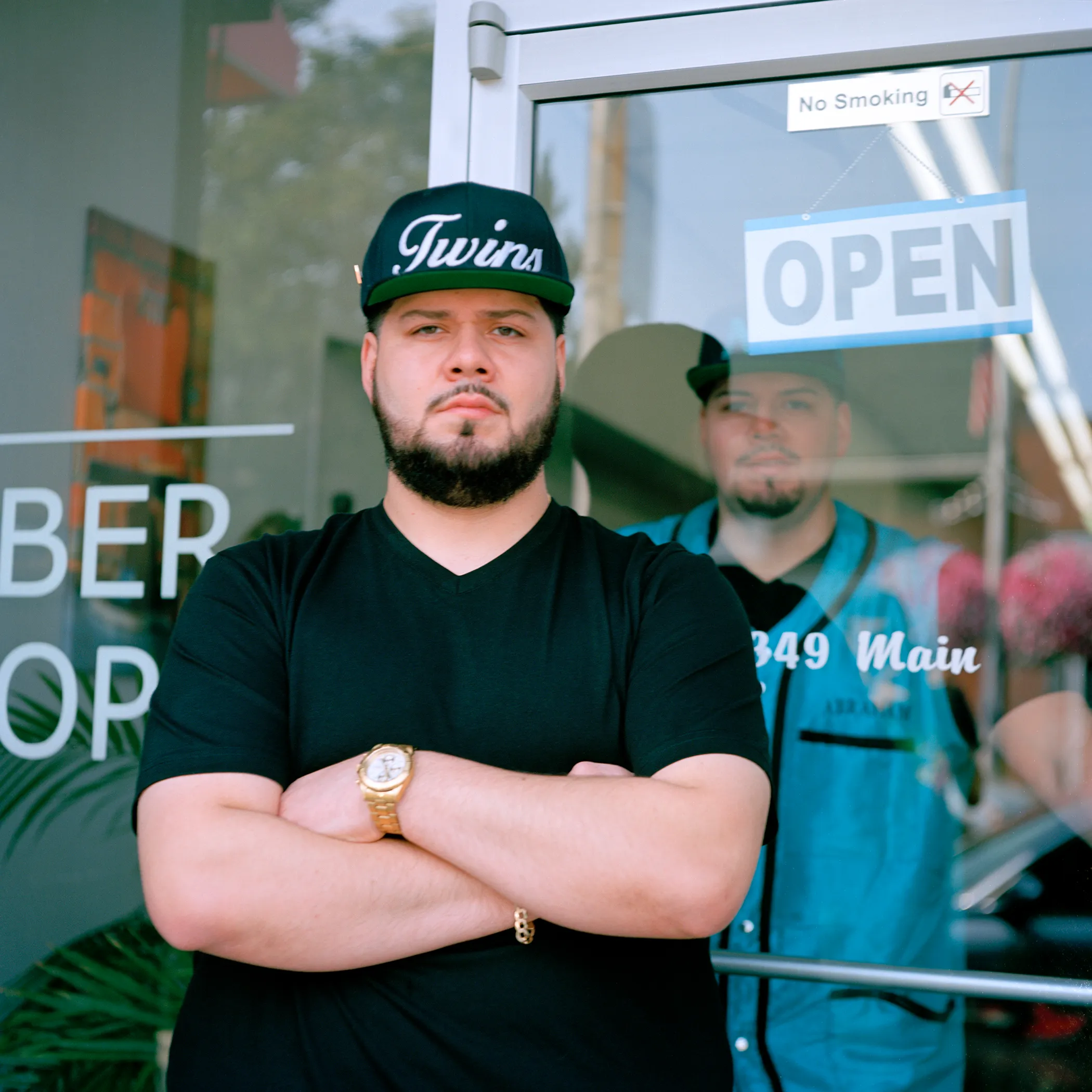 - Title: Christian & Abraham Soto

- Artist: Justin Aversano

- Medium: Darkroom C-Print

- Original Dimensions: 16" x 20"

- Price: $1,000

- Edition: 1/1

- Additional Information: Twins are thought to bring luck to those who see them and touch them, and they are showered with gifts and money from strangers. They are regarded as bearers of happiness, good luck and riches for their parents, but also as familiars of the gods, with extraordinary powers.