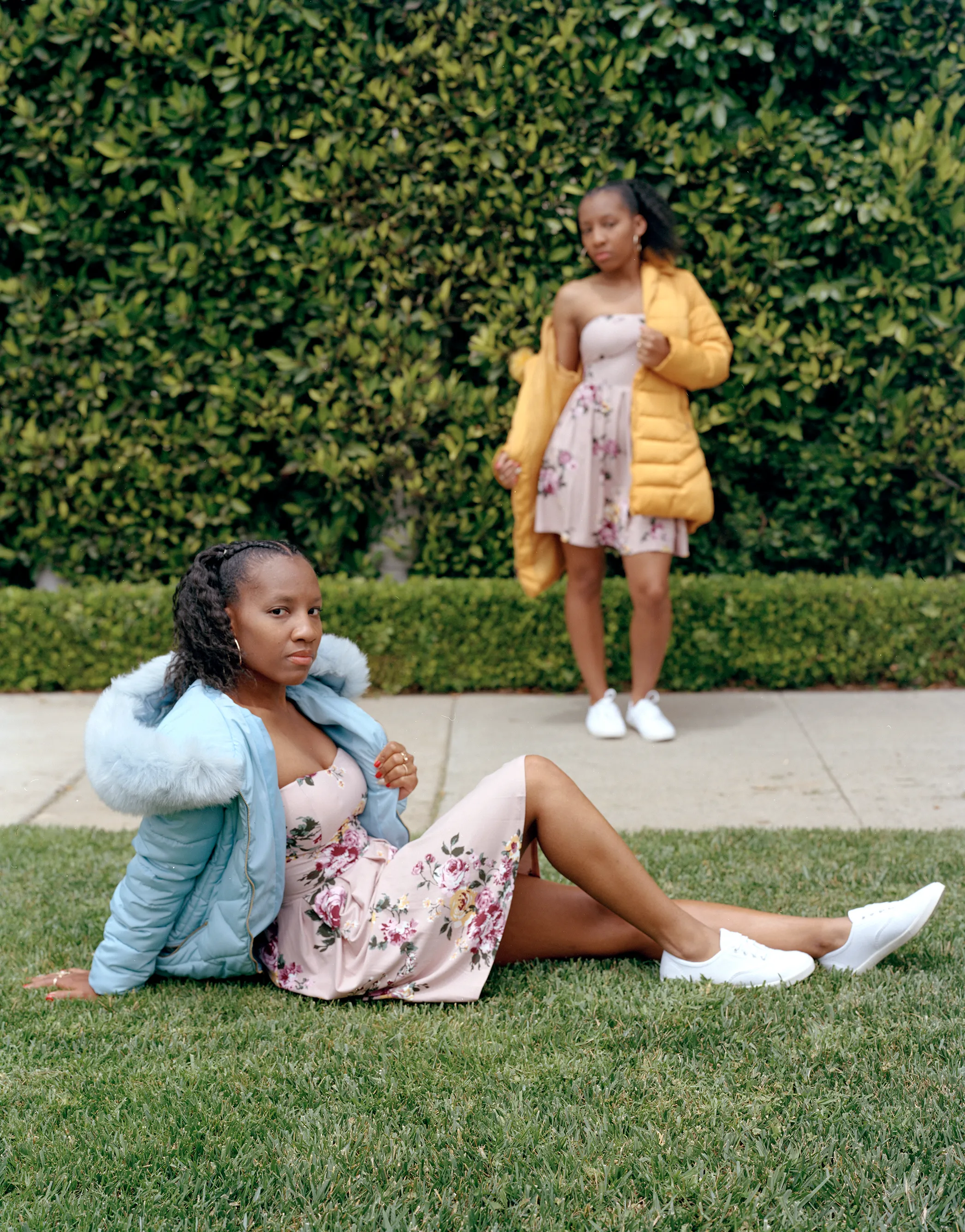 - Title: Michelle & Rochelle Anthony

- Artist: Justin Aversano

- Medium: Darkroom C-Print

- Original Dimensions: 16" x 20"

- Price: $1,000

- Edition: 1/1

- Additional Information: Twins are thought to bring luck to those who see them and touch them, and they are showered with gifts and money from strangers. They are regarded as bearers of happiness, good luck and riches for their parents, but also as familiars of the gods, with extraordinary powers.