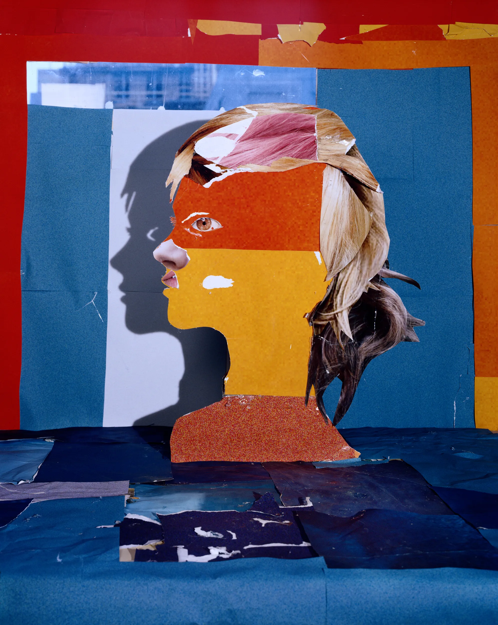 Assembly presents Portrait Studio by Daniel Gordon, a collection of portraits which span over a decade of his career, in which he photographs sculptures made with images collaged from Google image search. These assembled portraits do not depict a single person as much as they portray a collective reflection of our virtual selves. The characters blur the distinction between our lived, physical experiences and our digital, cerebral ones. As such, they articulate a new visual repertoire, one which not only celebrates the internet and appropriation, but also works to push our perception of truth to its maximum—a realm where our distinction between virtual and physical becomes full of new possibilities. As part of the blockchain, these NFT versions of Gordon’s portraits have now come full circle, navigating the shift from the beginnings of the internet to its Web 3.0 iteration.