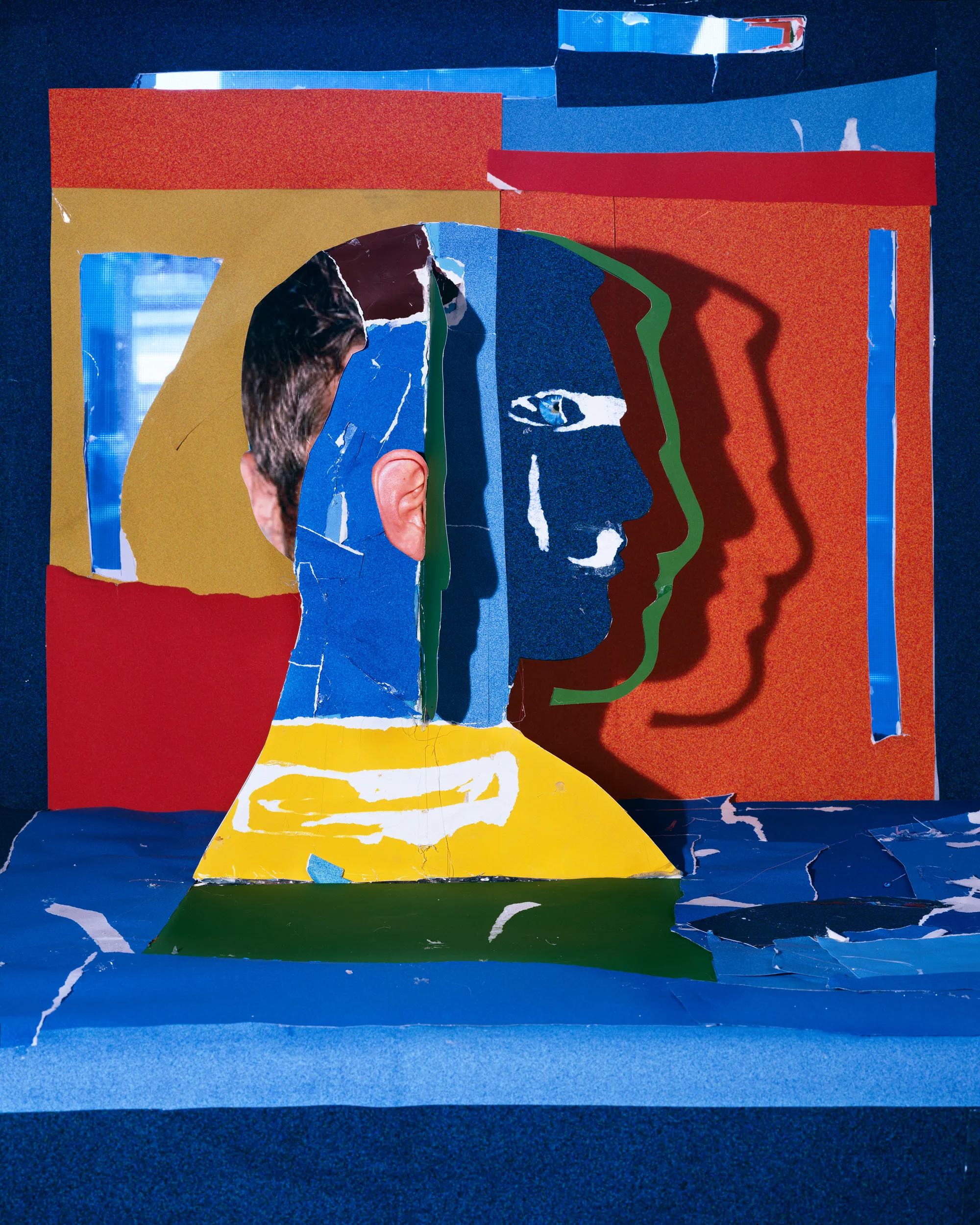 Assembly presents Portrait Studio by Daniel Gordon, a collection of portraits which span over a decade of his career, in which he photographs sculptures made with images collaged from Google image search. These assembled portraits do not depict a single person as much as they portray a collective reflection of our virtual selves. The characters blur the distinction between our lived, physical experiences and our digital, cerebral ones. As such, they articulate a new visual repertoire, one which not only celebrates the internet and appropriation, but also works to push our perception of truth to its maximum—a realm where our distinction between virtual and physical becomes full of new possibilities. As part of the blockchain, these NFT versions of Gordon’s portraits have now come full circle, navigating the shift from the beginnings of the internet to its Web 3.0 iteration.