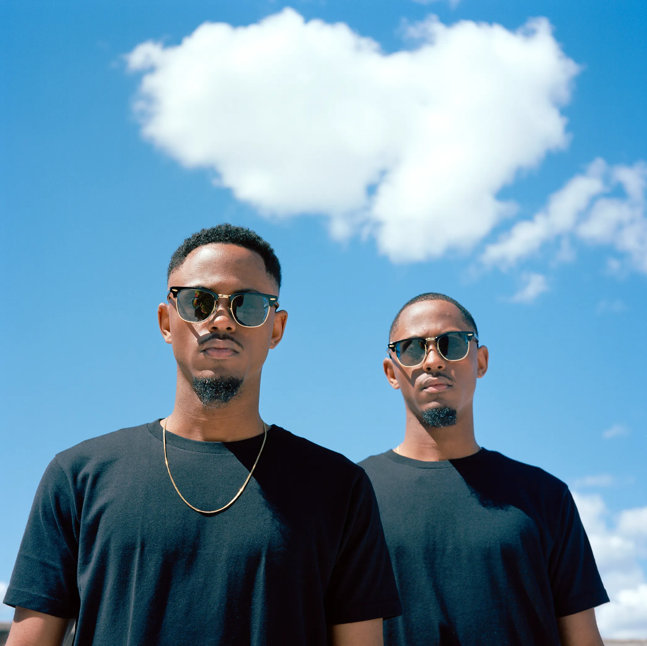 - Title: Asim & Amir Ismael

- Artist: Justin Aversano

- Medium: Darkroom C-Print

- Original Dimensions: 16" x 20"

- Price: $1,000

- Edition: 1/1

- Additional Information: Twins are thought to bring luck to those who see them and touch them, and they are showered with gifts and money from strangers. They are regarded as bearers of happiness, good luck and riches for their parents, but also as familiars of the gods, with extraordinary powers.