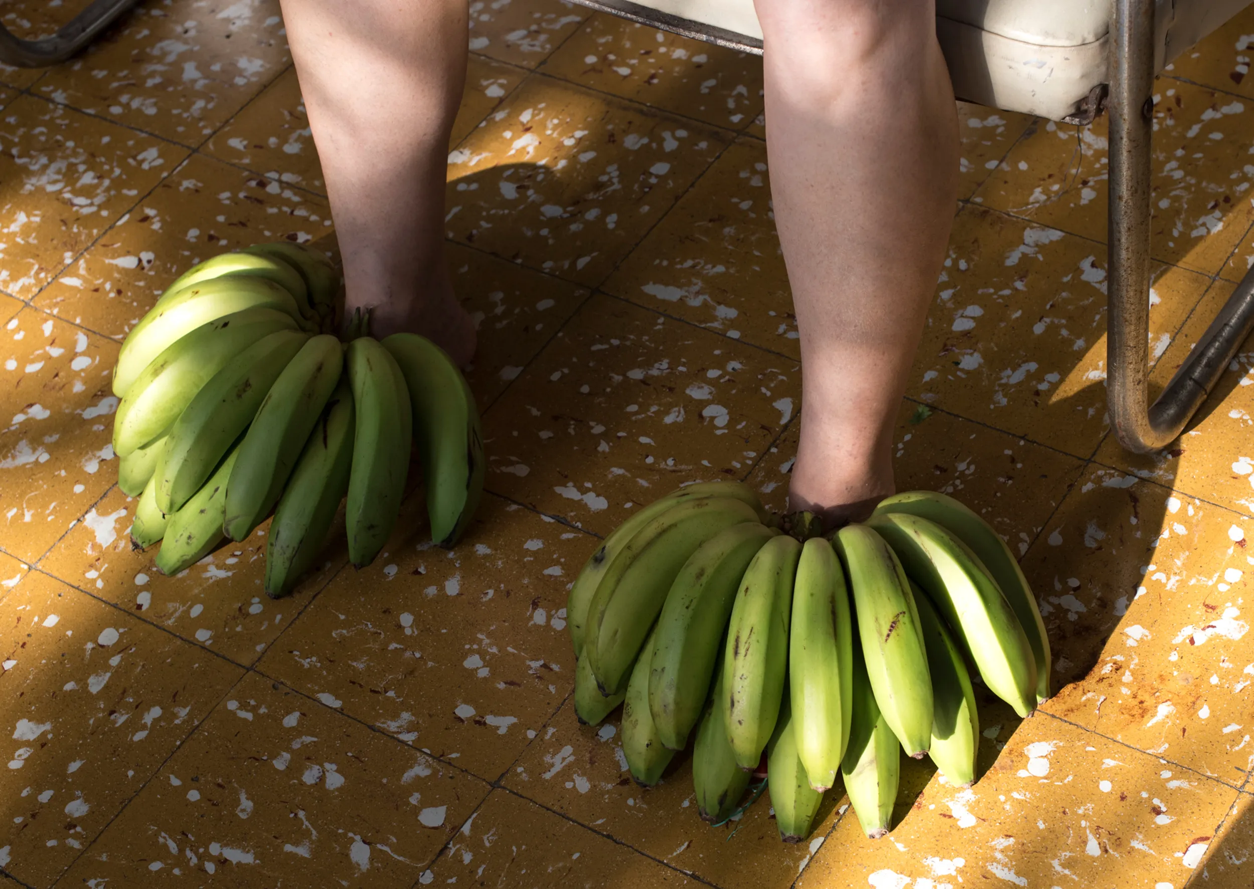 Assembly presents *El Nuevo Mundo* by Cristina Velásquez, a lyrical collection of photographs that question the colonial legacies of the “new world,” a term used to describe the Americas during the so-called “age of discovery.” At once playful and critical, this work highlights the absurdity of the Western gaze through cropped, gestural performances captured before her lens. The truth weaves in and out of these photographs through the artist’s sculptural arrangements, highlighting what the viewer can and cannot see. Together, the artist and the viewer engage in a collaborative performance of questions about race, class, and labor distribution in Latin America.