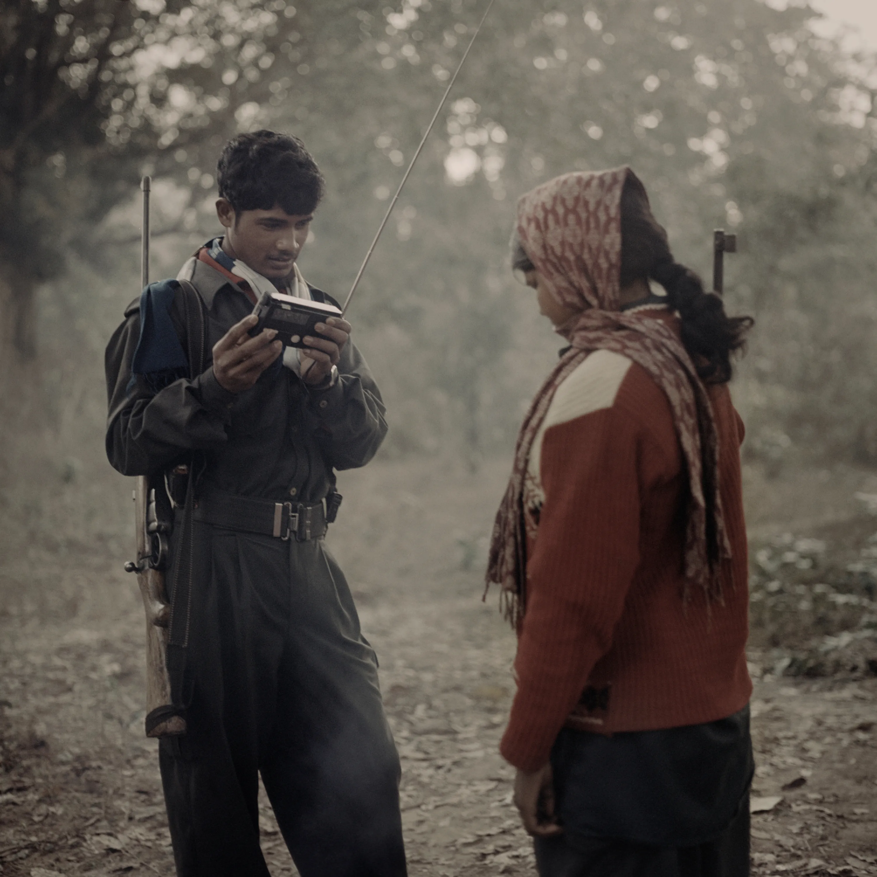 Assembly presents *Centralia* by Poulomi Basu, an award-winning series of photographs that exposes hidden crimes of war as an indigenous people fight for their survival. In war, truth is the first casualty; this work explores the unsteady relationship between reality and fiction and how our perceptions of truth are manipulated. *Centralia* has been called a hallucinatory reflection where an invisible conflict between a guerilla army, an indigenous people and the Indian state reveals wider issues of environmental degradation. Such exploitation comes at a price: the transmogrification of violence into the de-facto language of politics. Basu is an internationally-exhibited Indian transmedia artist and activist, a National Geographic Explorer, Sundance Fellow, Magnum Fellow, winner of Arles Discovery Award 2020, and nominee for the Deutsche Börse Prize 2021. A portion of proceeds from the sale will go to PARI Network to fund grassroots efforts to help Dalit women tell their own stories. 