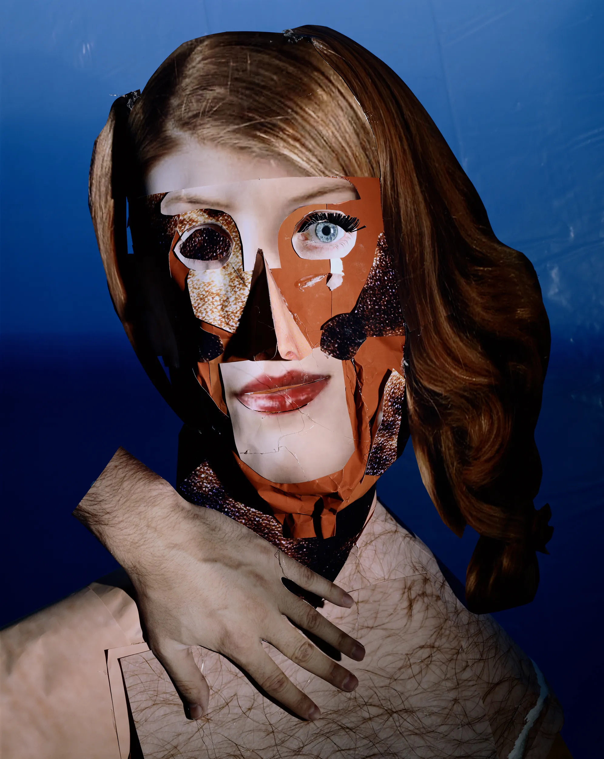 Assembly presents Portrait Studio by Daniel Gordon, a collection of portraits which span over a decade of his career, in which he photographs sculptures made with images collaged from Google image search. These assembled portraits do not depict a single person as much as they portray a collective reflection of our virtual selves. The characters blur the distinction between our lived, physical experiences and our digital, cerebral ones. As such, they articulate a new visual repertoire, one which not only celebrates the internet and appropriation, but also works to push our perception of truth to its maximum—a realm where our distinction between virtual and physical becomes full of new possibilities. As part of the blockchain, these NFT versions of Gordon’s portraits have now come full circle, navigating the shift from the beginnings of the internet to its Web 3.0 iteration.