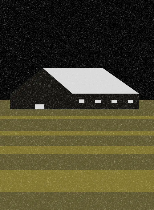 a series of quiet structures, stands alone, echoes the others, typology of stillness, geometry, repeated with difference, still your homes and mine.