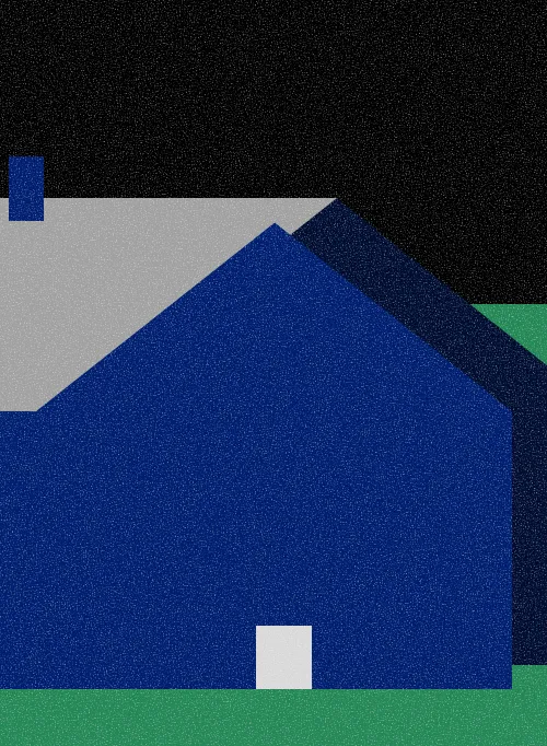 a series of quiet structures, stands alone, echoes the others, typology of stillness, geometry, repeated with difference, still your homes and mine.
