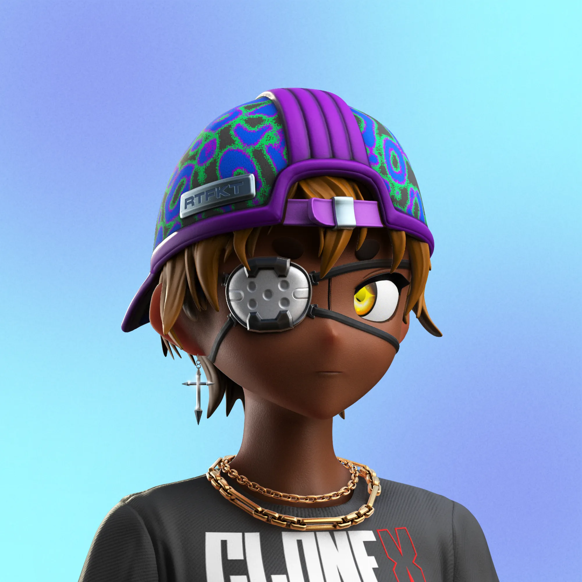 🧬 CLONE X 🧬

20,000 next-gen Avatars, by RTFKT and Takashi Murakami 🌸

If you own a clone without any Murakami trait please read the terms regarding RTFKT - Owned Content here: https://rtfkt.com/legal-2A

You are also entitled to a commercial license, please read the terms to that here: https://rtfkt.com/legal-2C