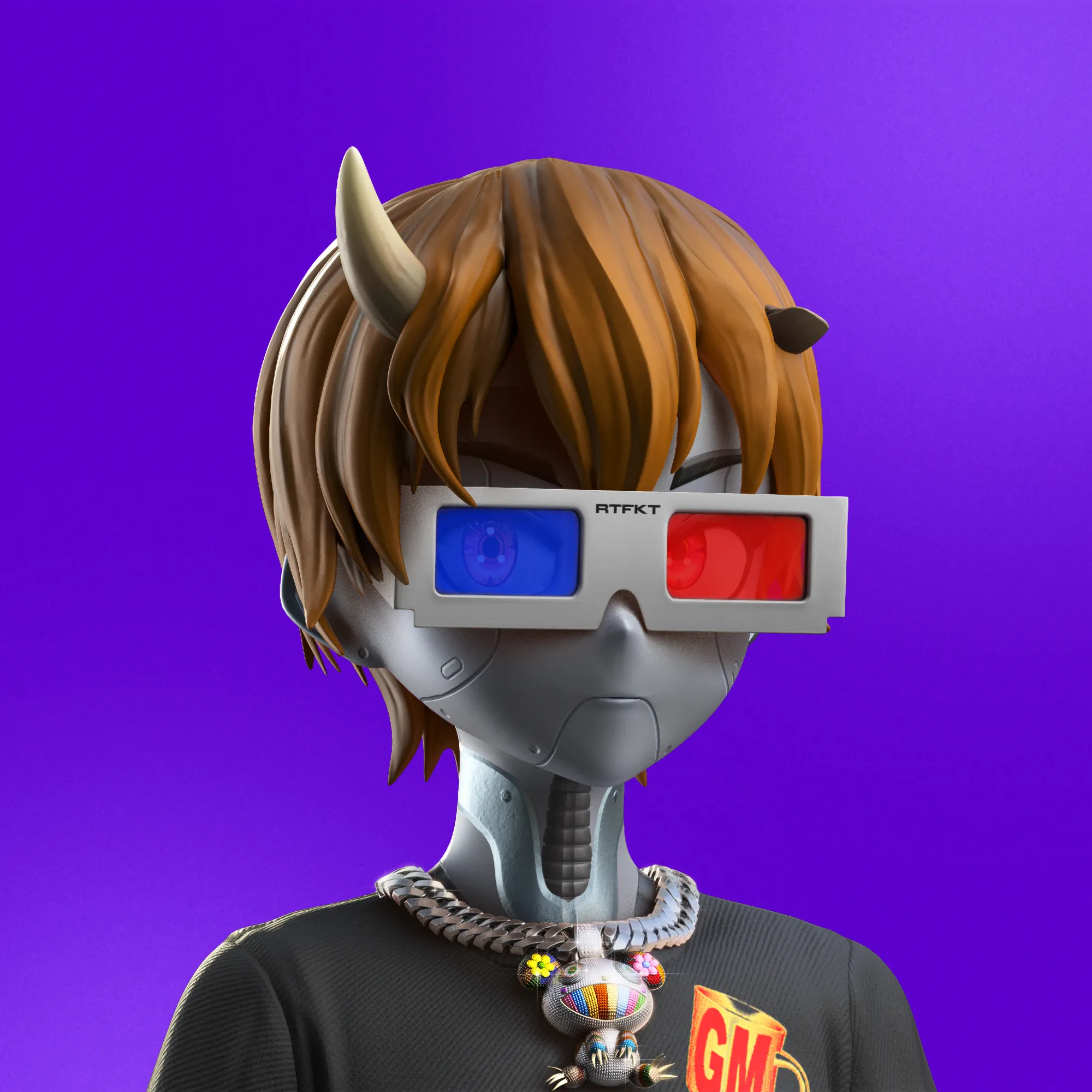 🧬 CLONE X 🧬

20,000 next-gen Avatars, by RTFKT and Takashi Murakami 🌸

If you own a clone with even one Murakami trait please read the terms regarding third-party content here: https://rtfkt.com/legal-2B.

You are not entitled to a commercial license if you own an avatar with any traits created by Murakami.
