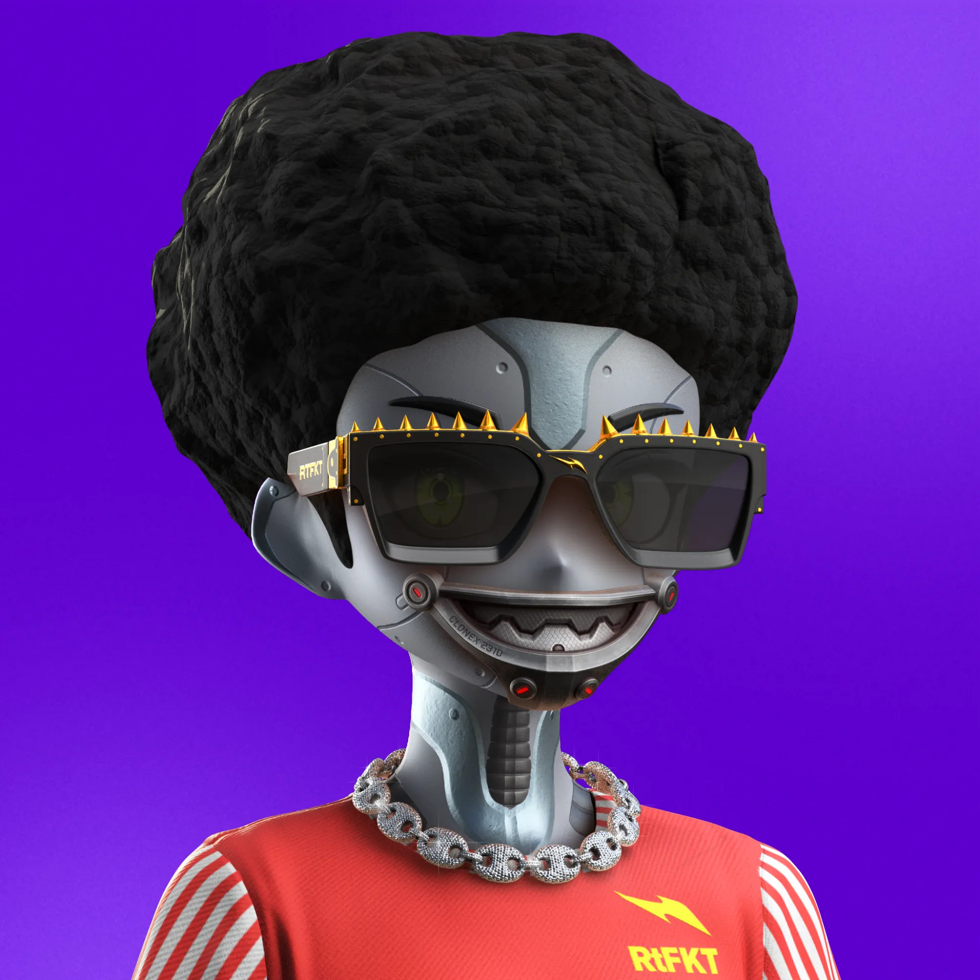 🧬 CLONE X 🧬

20,000 next-gen Avatars, by RTFKT and Takashi Murakami 🌸

If you own a clone without any Murakami trait please read the terms regarding RTFKT - Owned Content here: https://rtfkt.com/legal-2A

You are also entitled to a commercial license, please read the terms to that here: https://rtfkt.com/legal-2C