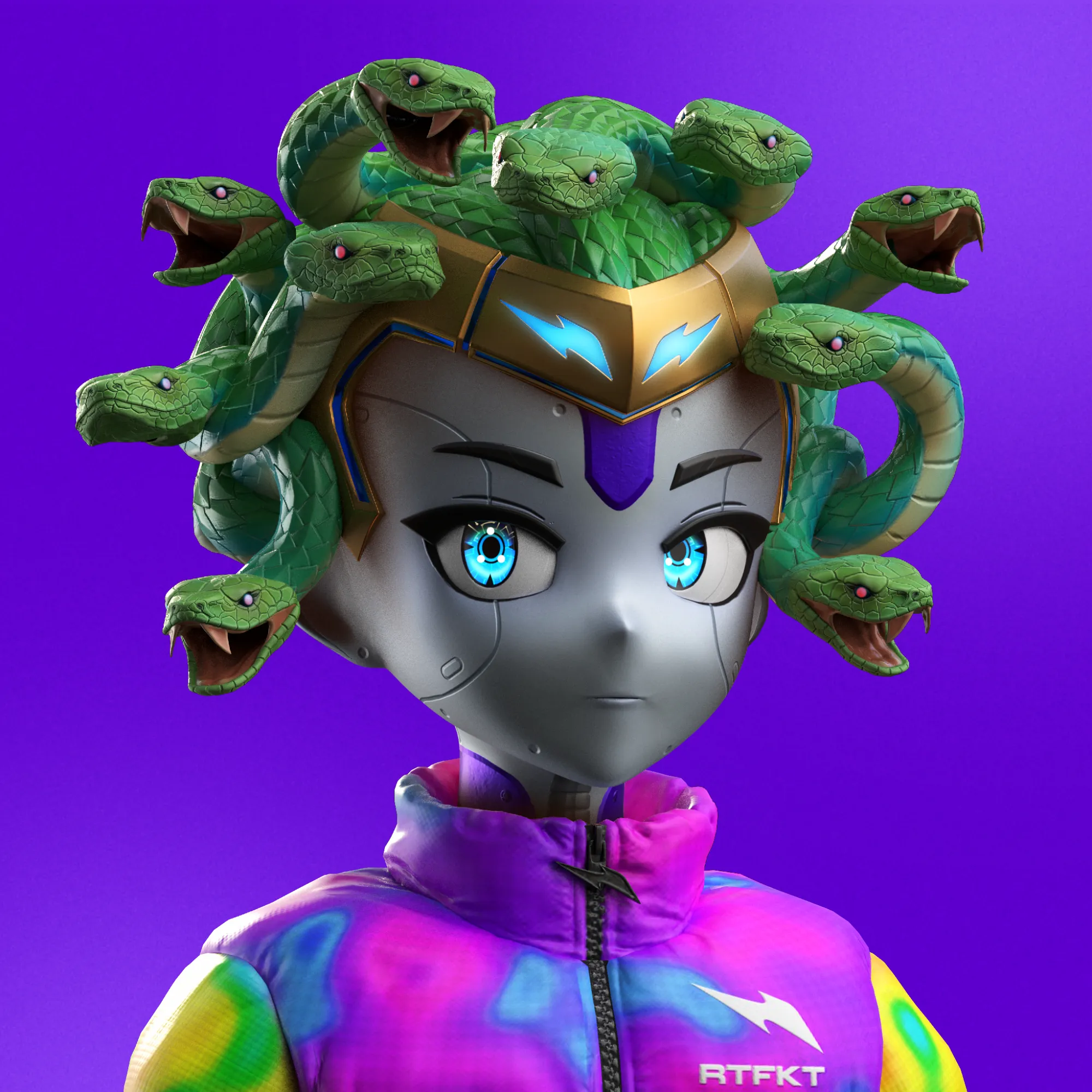 🧬 CLONE X 🧬

20,000 next-gen Avatars, by RTFKT and Takashi Murakami 🌸

If you own a clone without any Murakami trait please read the terms regarding RTFKT - Owned Content here: https://rtfkt.com/legal-2A

You are also entitled to a commercial license, please read the terms to that here: https://rtfkt.com/legal-2C