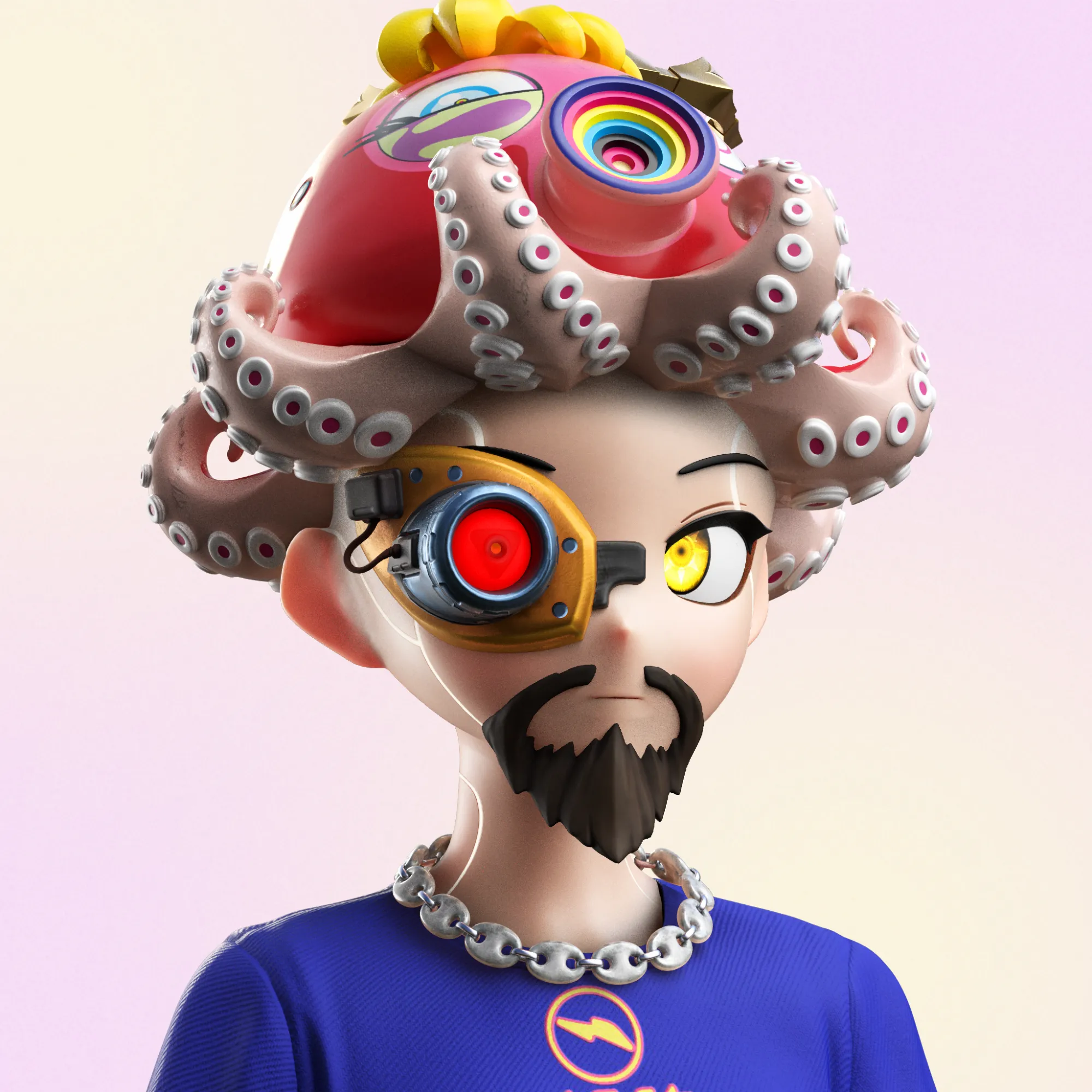 🧬 CLONE X 🧬

20,000 next-gen Avatars, by RTFKT and Takashi Murakami 🌸

If you own a clone with even one Murakami trait please read the terms regarding third-party content here: https://rtfkt.com/legal-2B.

You are not entitled to a commercial license if you own an avatar with any traits created by Murakami.