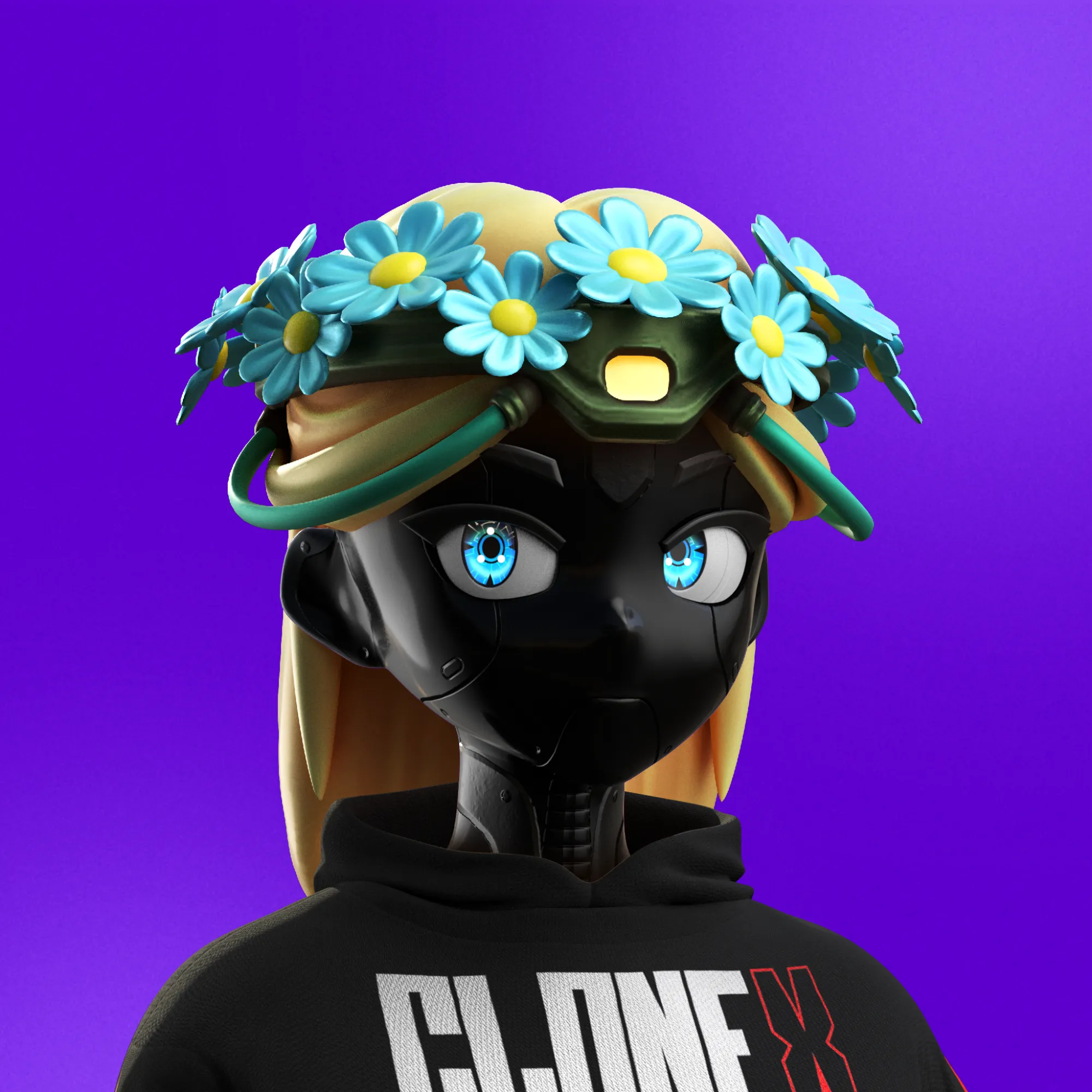 🧬 CLONE X 🧬

20,000 next-gen Avatars, by RTFKT and Takashi Murakami 🌸

If you own a clone without any Murakami trait please read the terms regarding RTFKT - Owned Content here: https://rtfkt.com/legal-2A

You are also entitled to a commercial license, please read the terms to that here: https://rtfkt.com/legal-2C