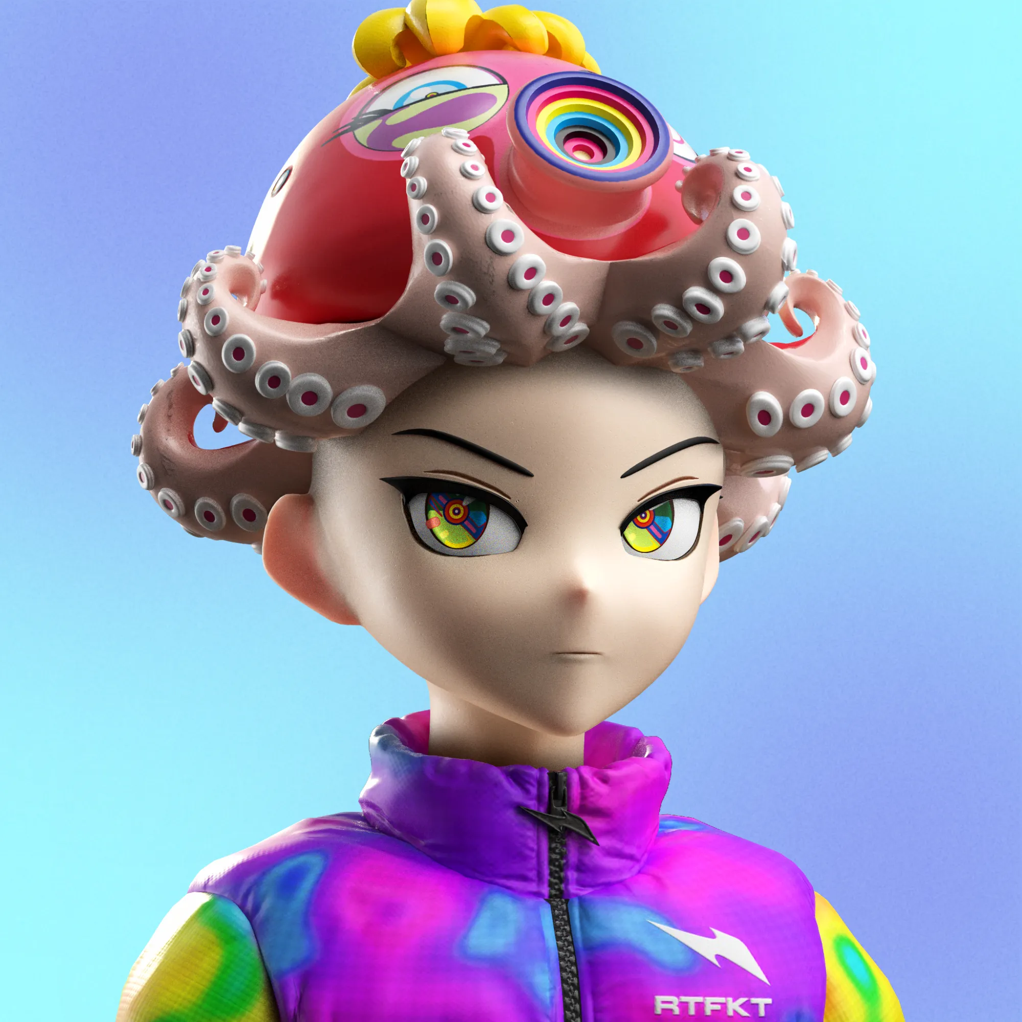 🧬 CLONE X 🧬

20,000 next-gen Avatars, by RTFKT and Takashi Murakami 🌸

If you own a clone with even one Murakami trait please read the terms regarding third-party content here: https://rtfkt.com/legal-2B.

You are not entitled to a commercial license if you own an avatar with any traits created by Murakami.