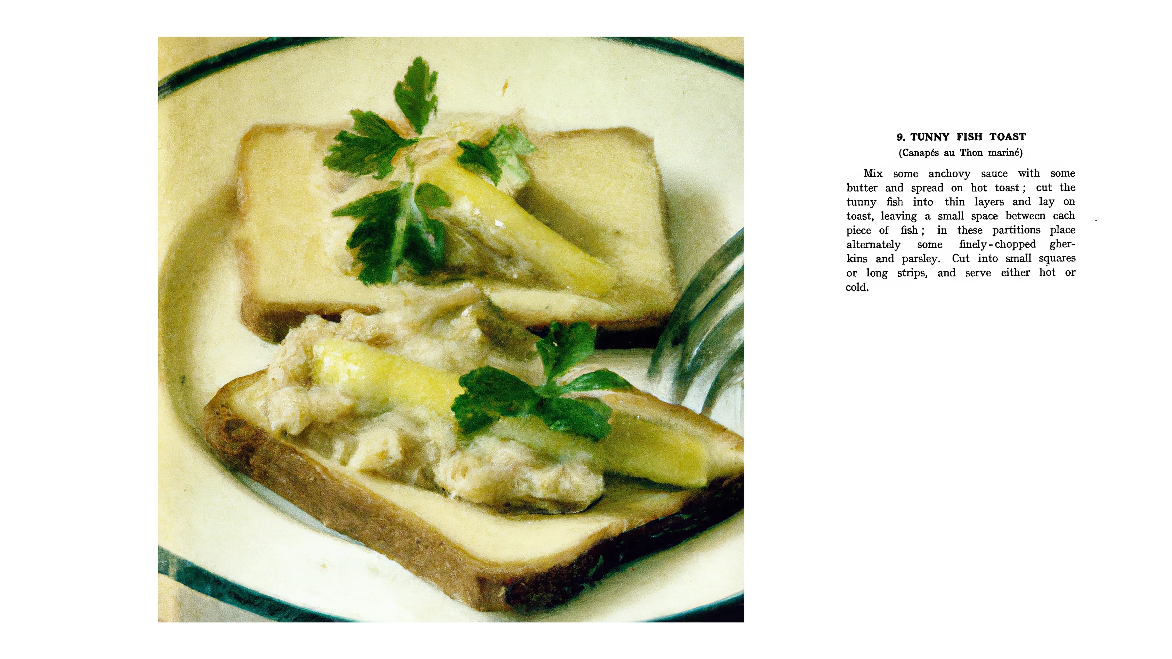 Bon Appétit is a derivative NFT collection 

"Easy French Cookery” by Auguste Mario was published in 1910  
Illustrations by Anna Condo & DALL-E, 2022