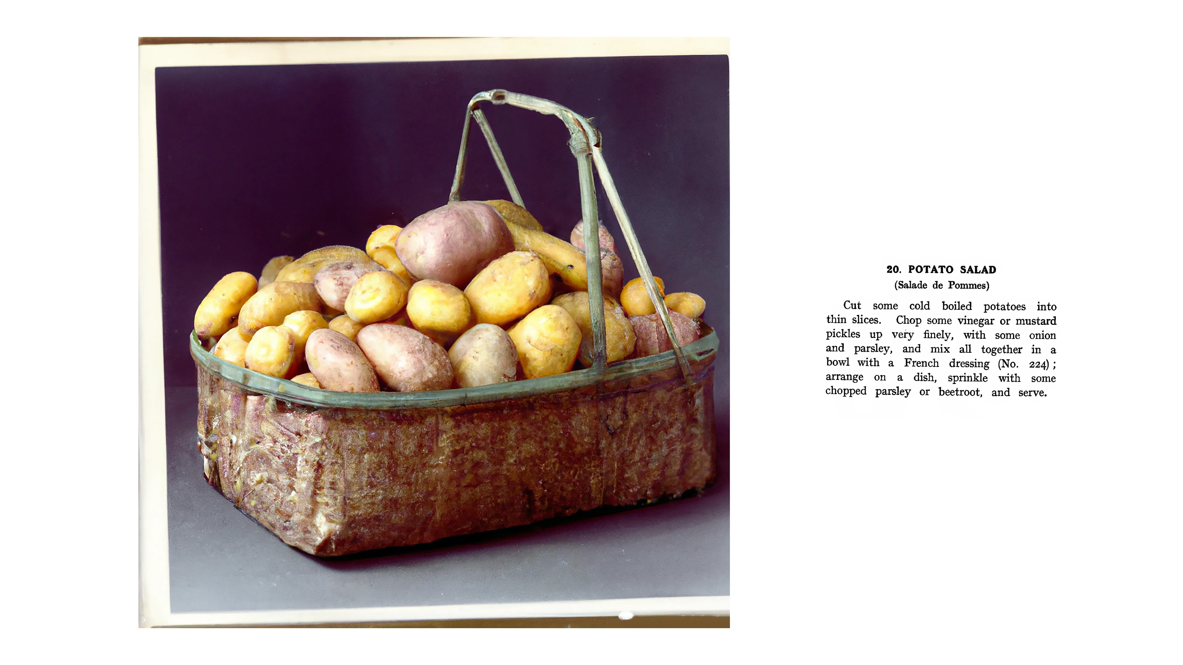 Bon Appétit is a derivative NFT collection 

"Easy French Cookery” by Auguste Mario was published in 1910  
Illustrations by Anna Condo & DALL-E, 2022