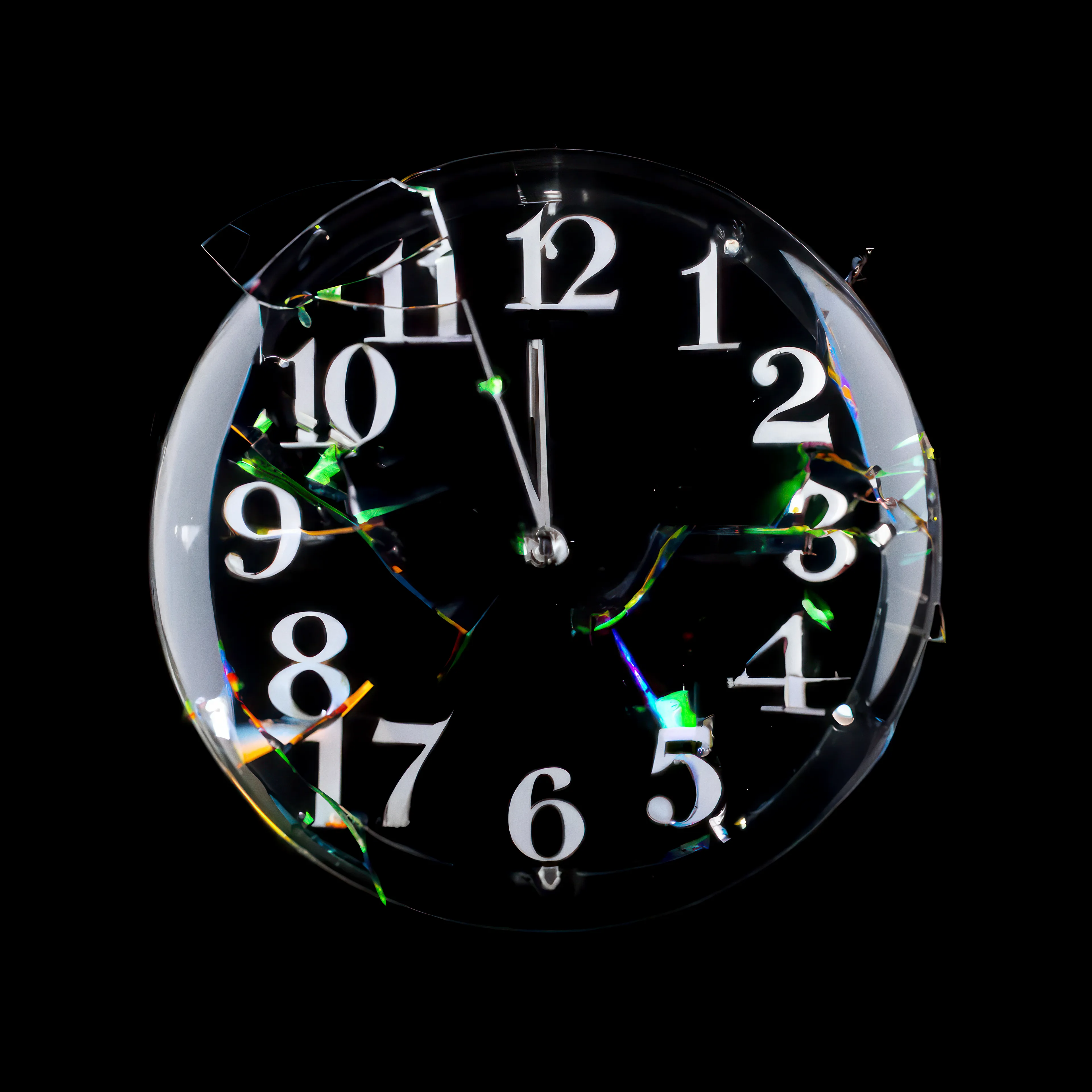 LIFE XII by KEVIN ABOSCH (2023)

In this AI work, the fractured face of an aged timepiece, its hands poised a few minutes before an indeterminate12 o’clock, serves as an emblem of life's transitions. The ambiguous threshold between noon and midnight prompts contemplation. We are reminded of the punctuated nature of our journey—moments of inception and closure, of beginnings and farewells. Abosch’s work of synthetic photography “LIFE” joins the philosophical discourse on temporality and the fluid coalescence of life's unfolding chapters.

4800x4800 pixels RGB PNG