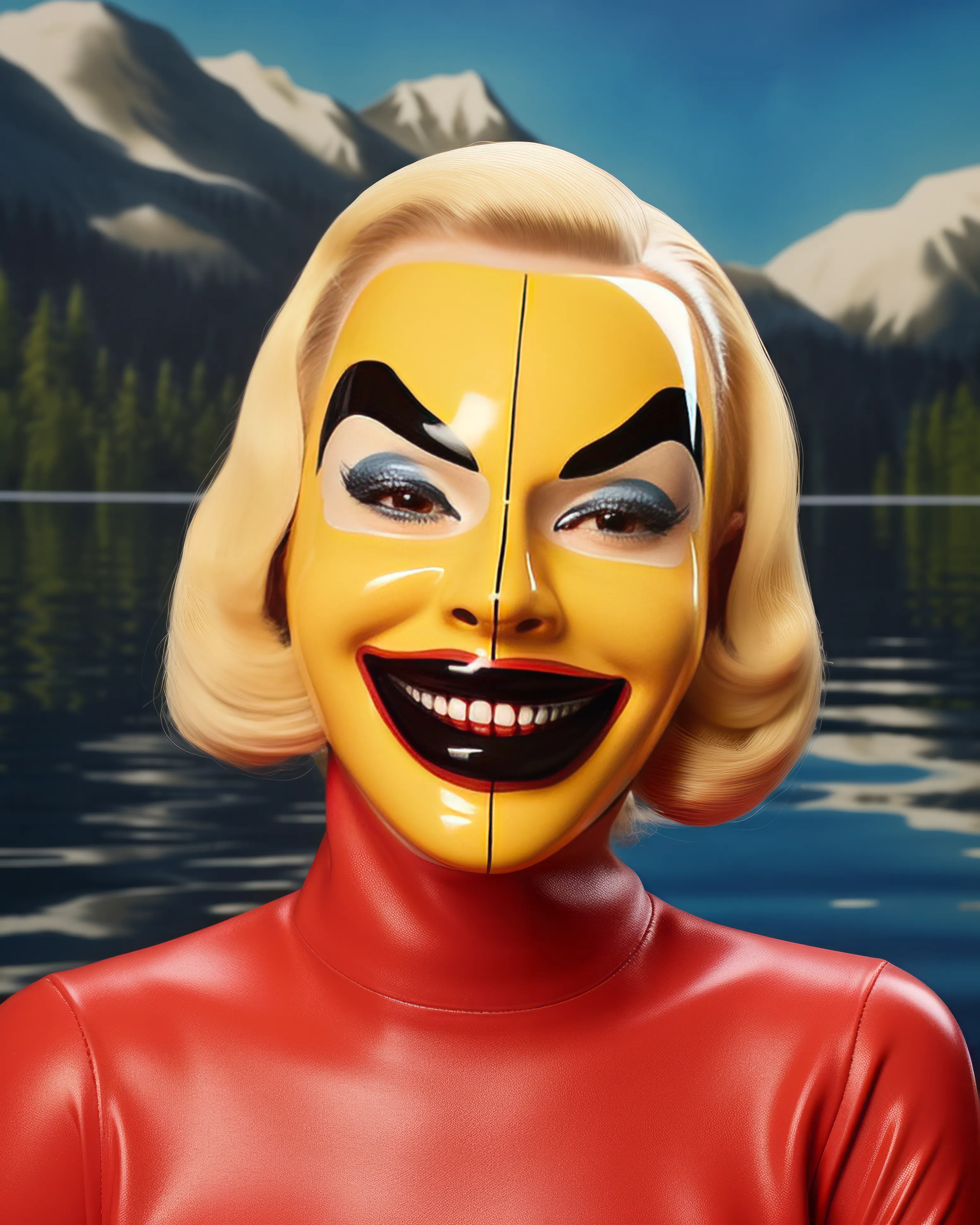 "MASK ON" challenges societal norms by provoking contemplation on the facade of happiness

Bio : LeMoon is an AI artist with a creative background in Video production based in Nice, France. Her work expresses her memories, fears and dreams in a nostalgic and disturbing style.