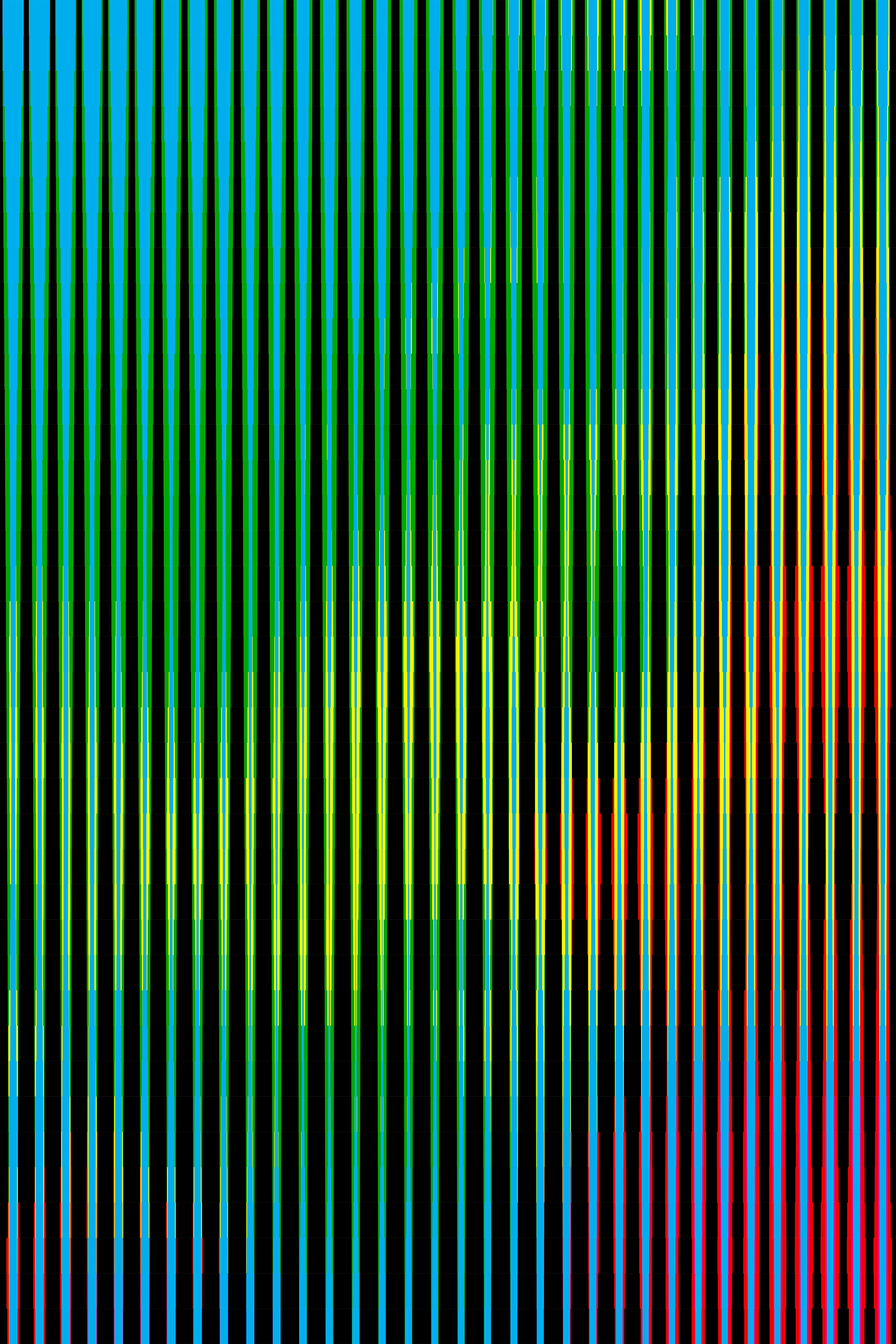 Three lines. Three Colours #9