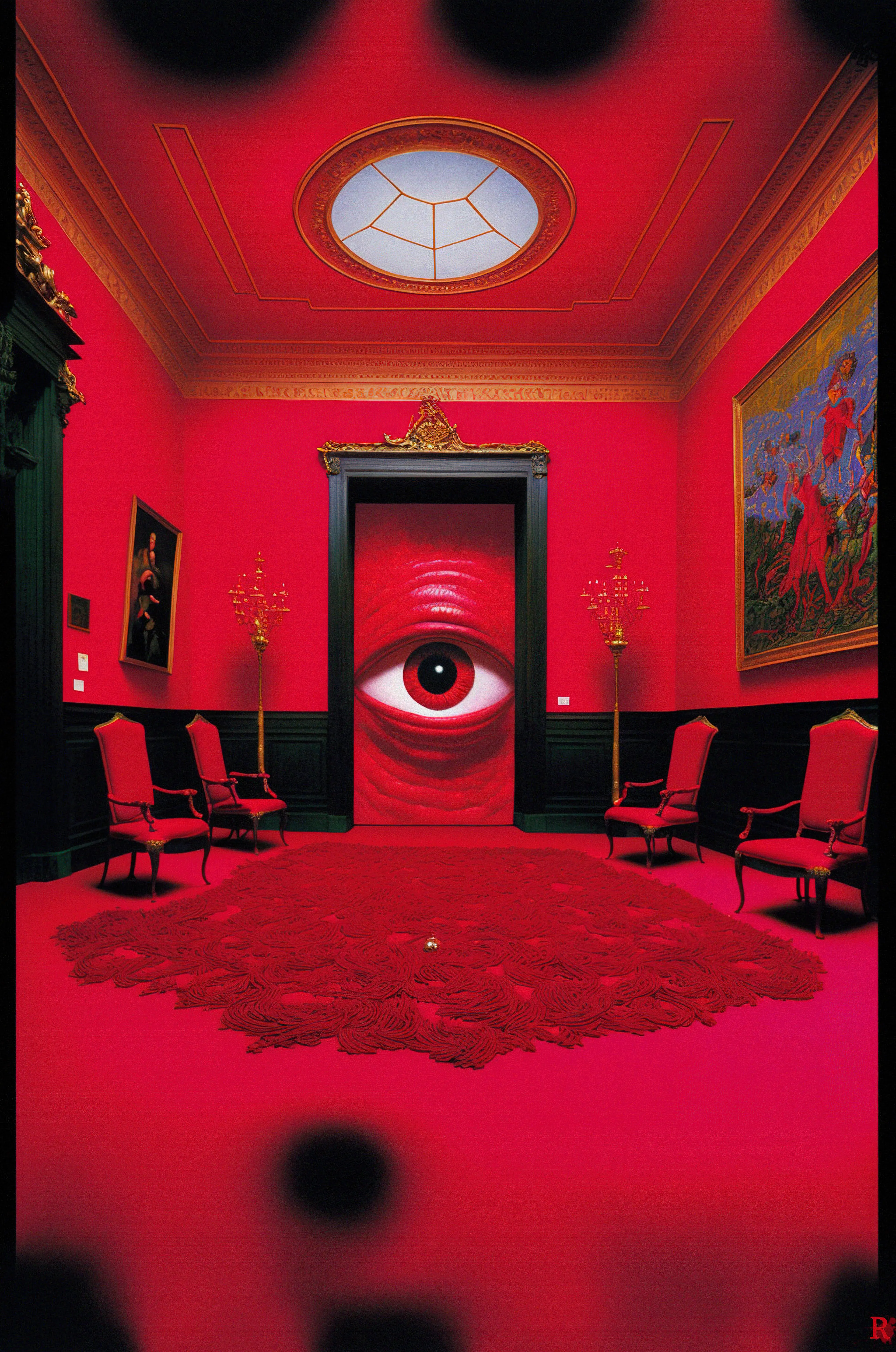 I am the all-seeing eye, the keeper of RED, the one who knows all. 
RedruM - 2022