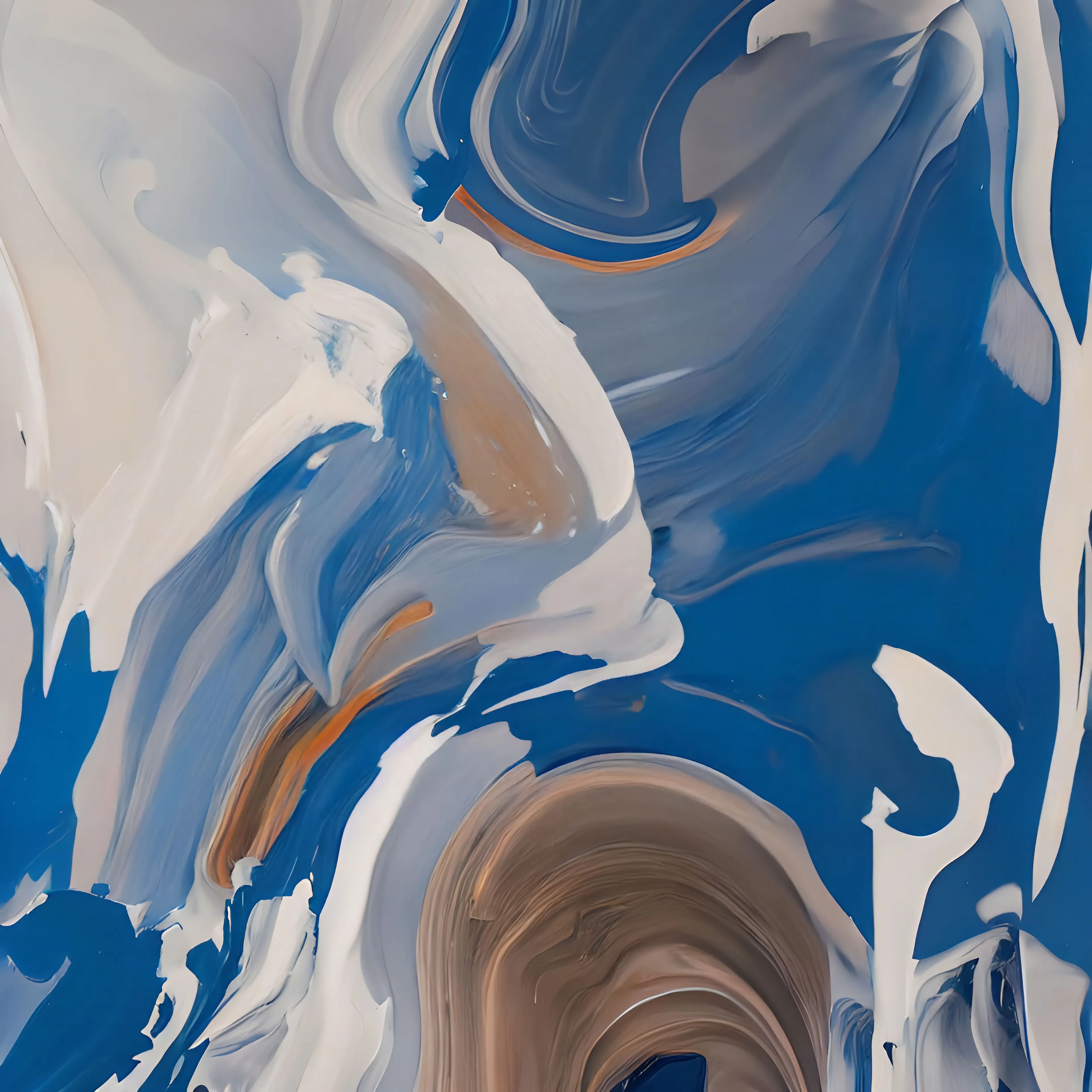 Ground Truths is a new series of digital paintings by Sougwen Chung. The work is produced using a custom generative model trained on physical painting artifacts created in collaboration with the Drawing Operations Unit: Generation 4.  Each of the 49 paintings in the Ground Truth is unique — the series is the first phase in Chung’s reimagining of landscape painting as a synthesis of human and machine marks. The work speculates on a hybrid interpretation of the earth as seen from space to create abstract, other-worldly topographies.

The acquisition of Ground Truths comprises an NFT still, a unique signed fine art print of the collaborative drawing on Giclee paper, a film documenting the artist’s process.