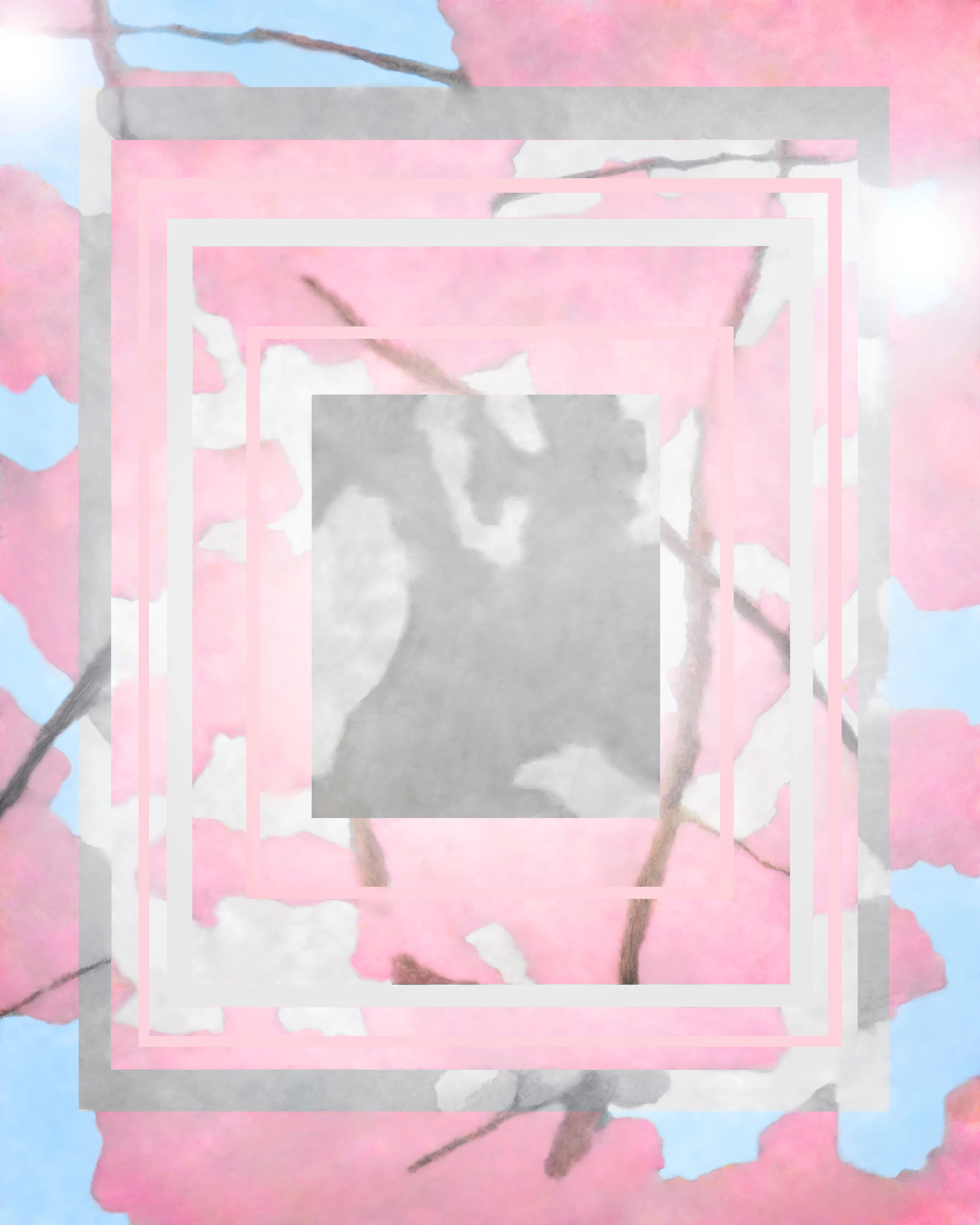 Hanami Blocks #4 by Gregory Eddi Jones

“Hanami” is a Japanese phrase that refers to a gathering of friends and family around Sakura trees when they are in full bloom. This work superimposes the pursuit of bliss in nature with the consistent utopian promises offered by emergent technology. Via a production method of equal parts rules and chance, Hanami Blocks combines blockchain-native artistic conventions with experimental photographic and print-making practices.
Using stock photographs of cherry blossoms as source material, Hanami Blocks undergo both physical and digital editing processes to travel the source material into a virtually native form. Hanami Blocks strives for a screen-native form of artistic presentation, sharing properties of windows and frames emanating with inner glows, and assimilating the image and the media in which it is experienced into a single experience of coalescence.
The transformation from what are essentially nature photographs to virtual images mirrors human techno-historical trajectories in which we experience greater and greater layers of technological mediation that separate us from our origins. 


Edition: 1 of 1

Commissioned by Obscura