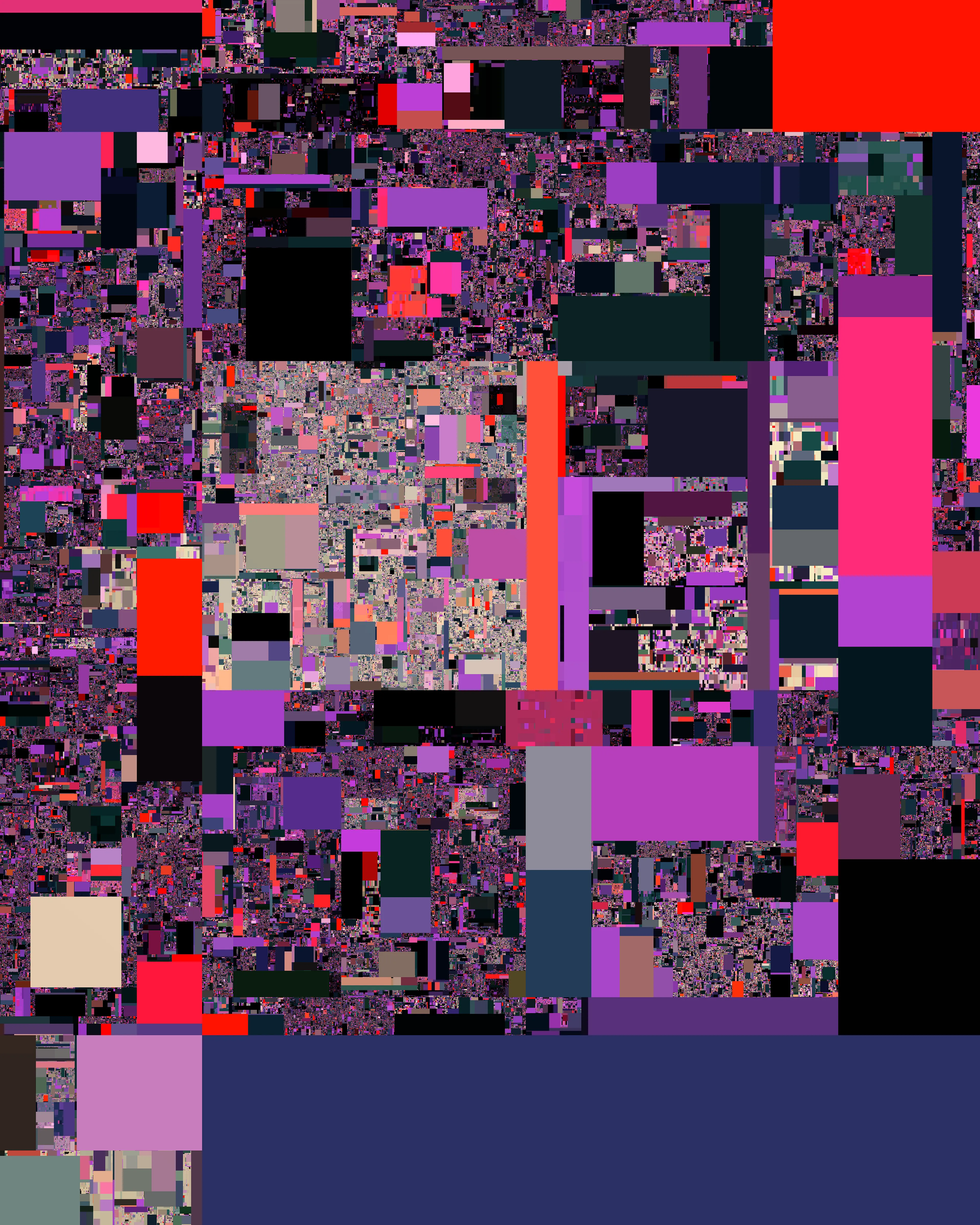 A map, but of what?  A landscape, but where?  

Don't worry too much about it.  Listen to the colors talk.  When you need it, they will tell you where you are and where to go.