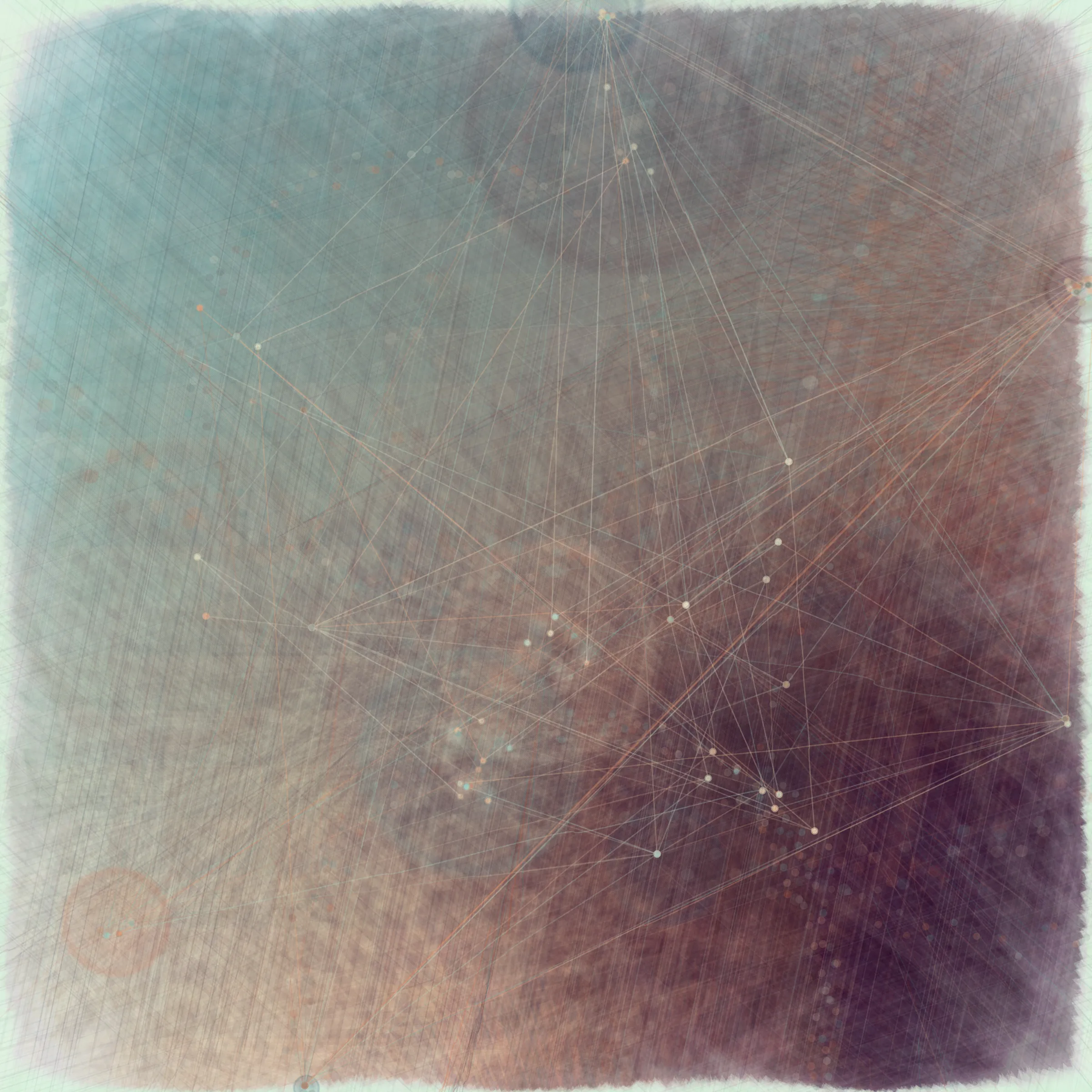 Reticulum is part of my continued exploration of developing deep color and texture using 100% generative approaches. For this project I created an entirely new generative color model and for the first time rendered the entire artworks using SVG making it possible to scale the outputs to any size in live mode.

I wanted this series to look like rudimentary and mutating networks. Crude interconnecting webs of primordial elements. I love the idea of a network coming online in terms of self awareness. Networks seem to pervade all of life from the vast Mycelium webs in forests through to the circulatory, nervous and neurological systems in our own bodies. More inspiring for me however is thinking about the first pulses of life that evolved in microbial networks in ancient epochs and also the possibility of self awareness evolving quietly and wildly within the interconnected machinery of the internet. This series of artworks I hope are a playful expression of my fascination with this subject. 

A recurrent theme in all my work is an attempt to create a simultaneous sense of both macro and micro vistas. In building the primitives for this project I was inspired by images of both microorganisms and vast skeletal gas clouds in interstellar nurseries revealed by the James Webb telescope. I often have the sense when looking out into the cosmos that this might be what it's like for a cell or even an atom looking around at its neighbors and unfathomably distant cousins. In this way I am filled with a sense that we ourselves might be nodes in a much larger self aware network. 

When I’m at my desk developing a work I don’t tend to think about much else other than the code and what is directly in front of me. Mostly I’m thinking visually or just involved with technical problem solving. It is exciting and sometimes even surprising for me to see how the subjects I have been contemplating and reading about recently reveal themselves in my work. When I write about my work it may seem contrived, but I would say the subjects I write about are genuinely inspiring a series, it's just that the means by which they get translated into visual forms is often a mystery even to me.  

As a way to make this a true Long Form Project in the sense that it is not just a curated collection of generative outputs I used a list of Seed Phrases to generate each output. These are included as a feature so collectors can see them and potentially use them as a name for each piece. I started out by forming a list of words that describe the project plus a few other words related to Long Form Generative art and the Web3 space. 'Proof' is in there! Each seed phrase is then passed to an algorithm that turns it into a hash of the same variety that is generated on the Ethereum network. This hash is then passed to the algorithm and the artwork is created in the same way an standard Art Blocks project is built.