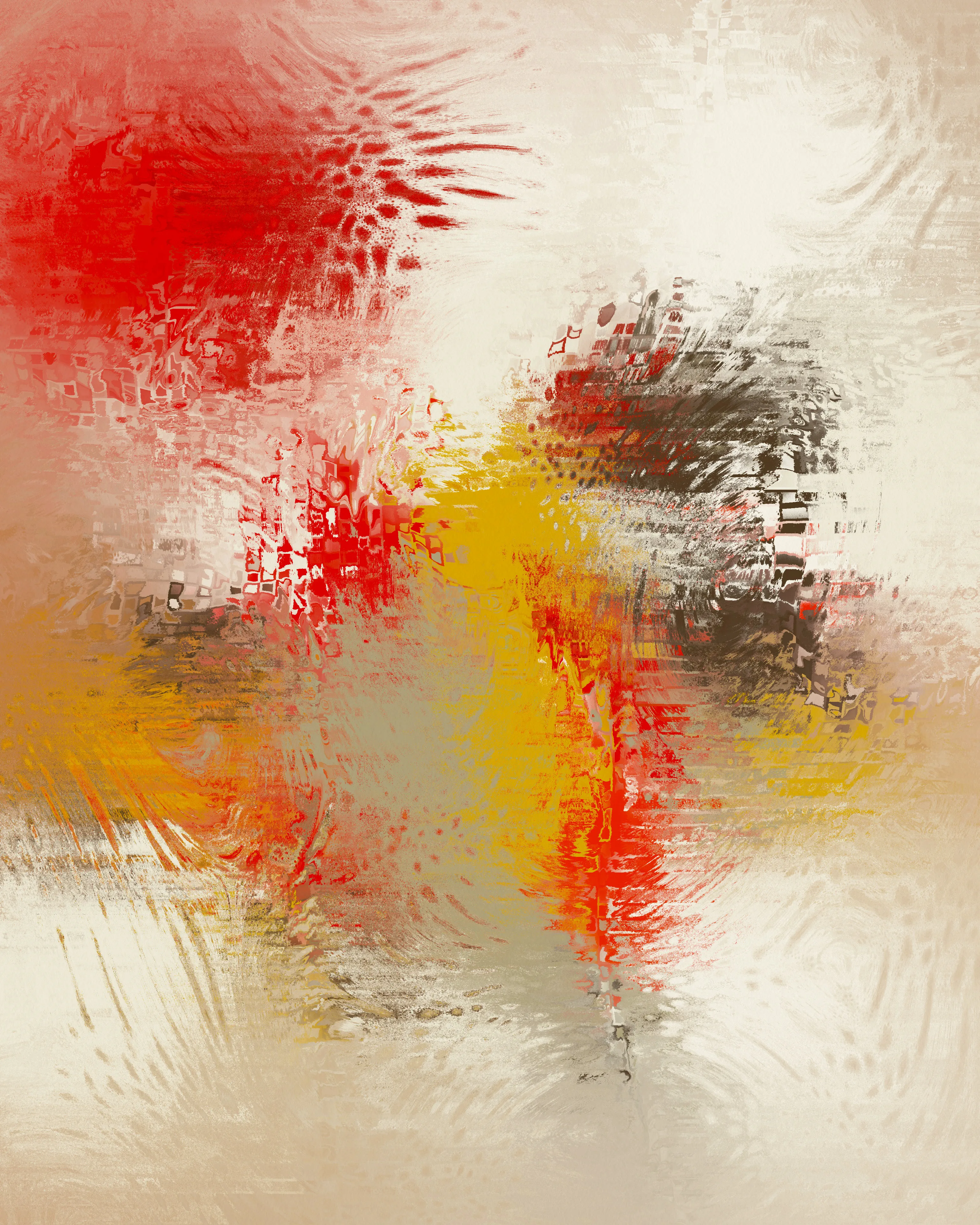 An intangible resolution becoming apparent, frustrations transform into beautiful efficiencies, nothing else matters. Realization is a 150-piece generative collection written in GLSL.