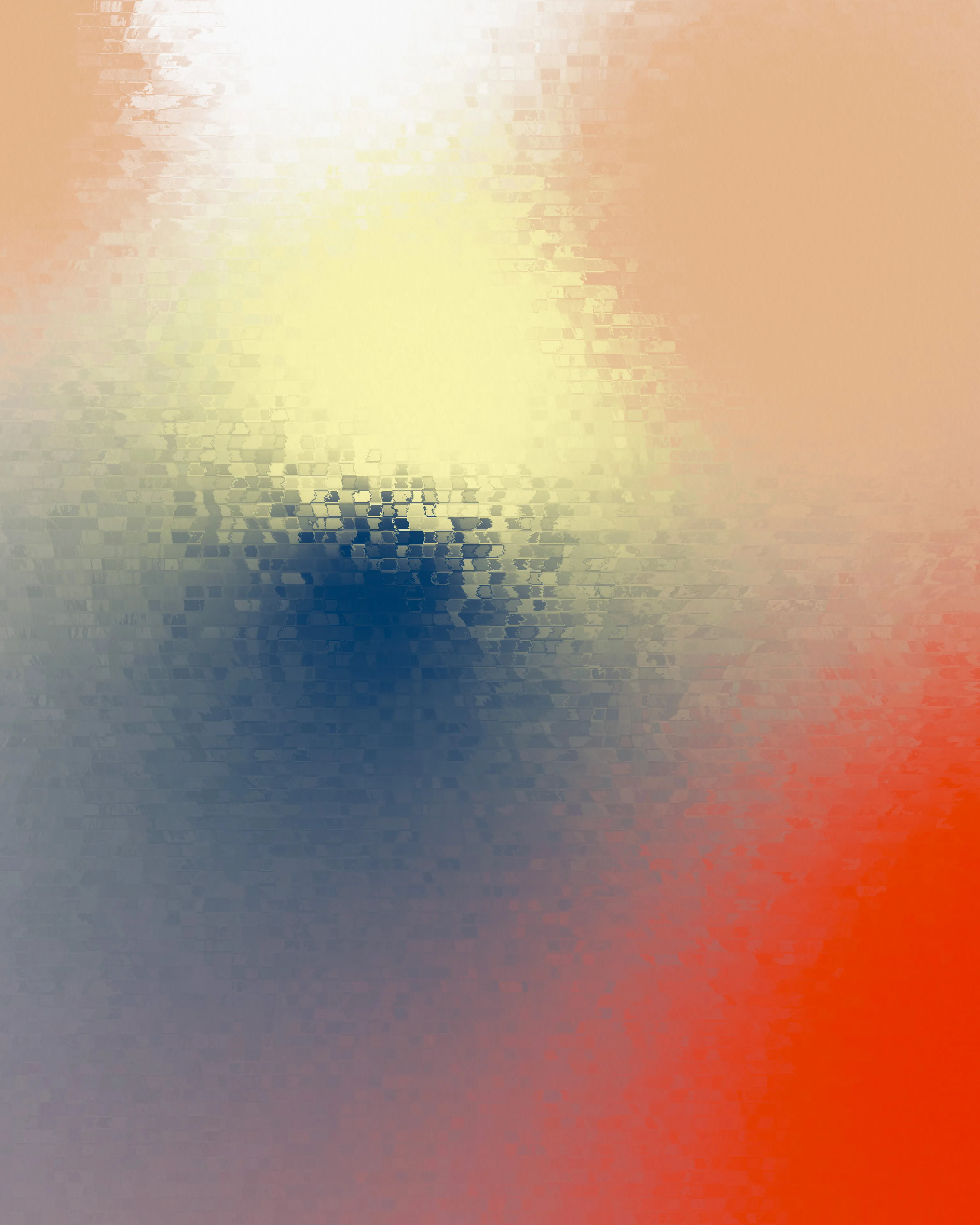 An intangible resolution becoming apparent, frustrations transform into beautiful efficiencies, nothing else matters. Realization is a 150-piece generative collection written in GLSL.