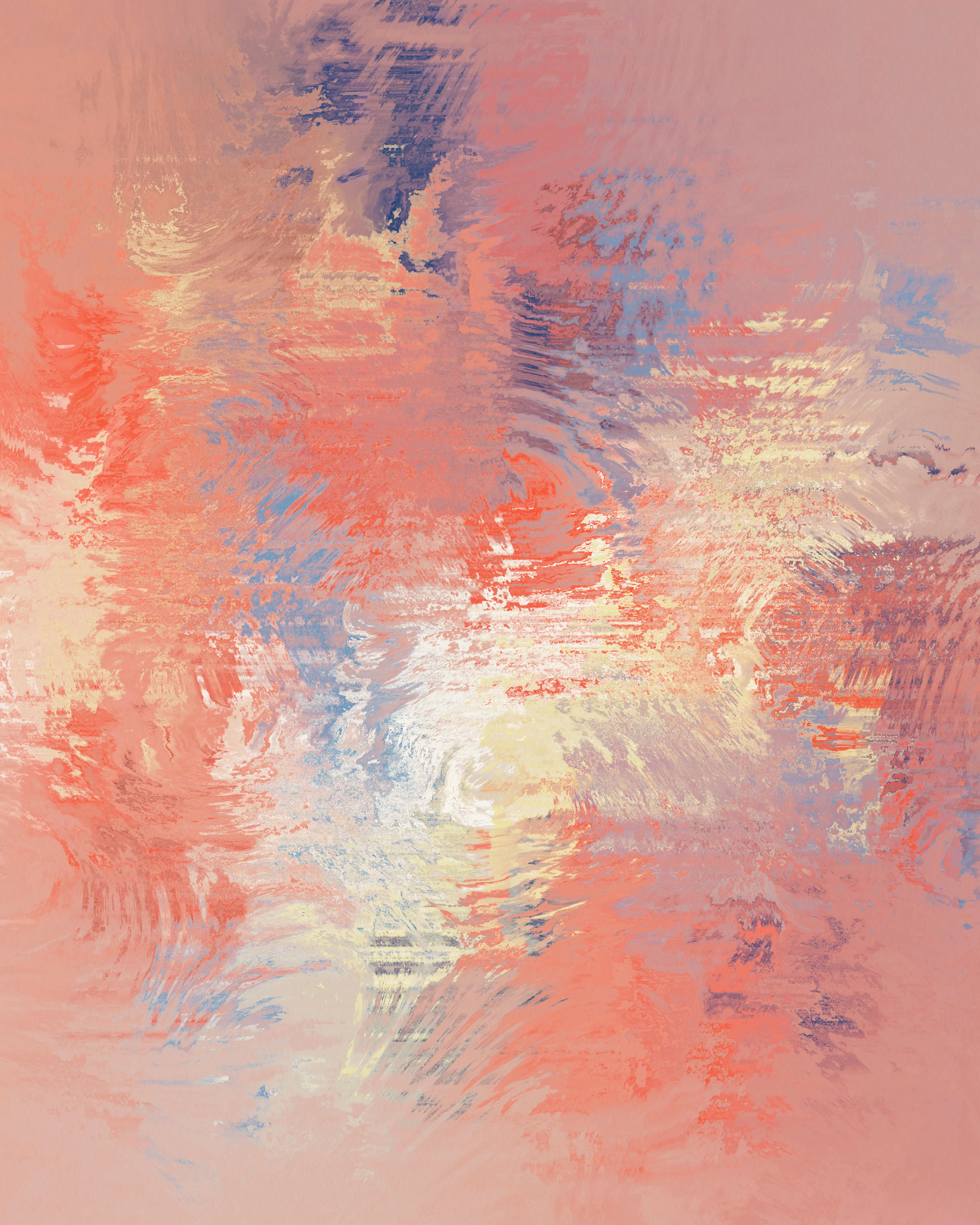 An intangible resolution becoming apparent, frustrations transform into beautiful efficiencies, nothing else matters. Realization is a 150-piece generative collection written in GLSL.