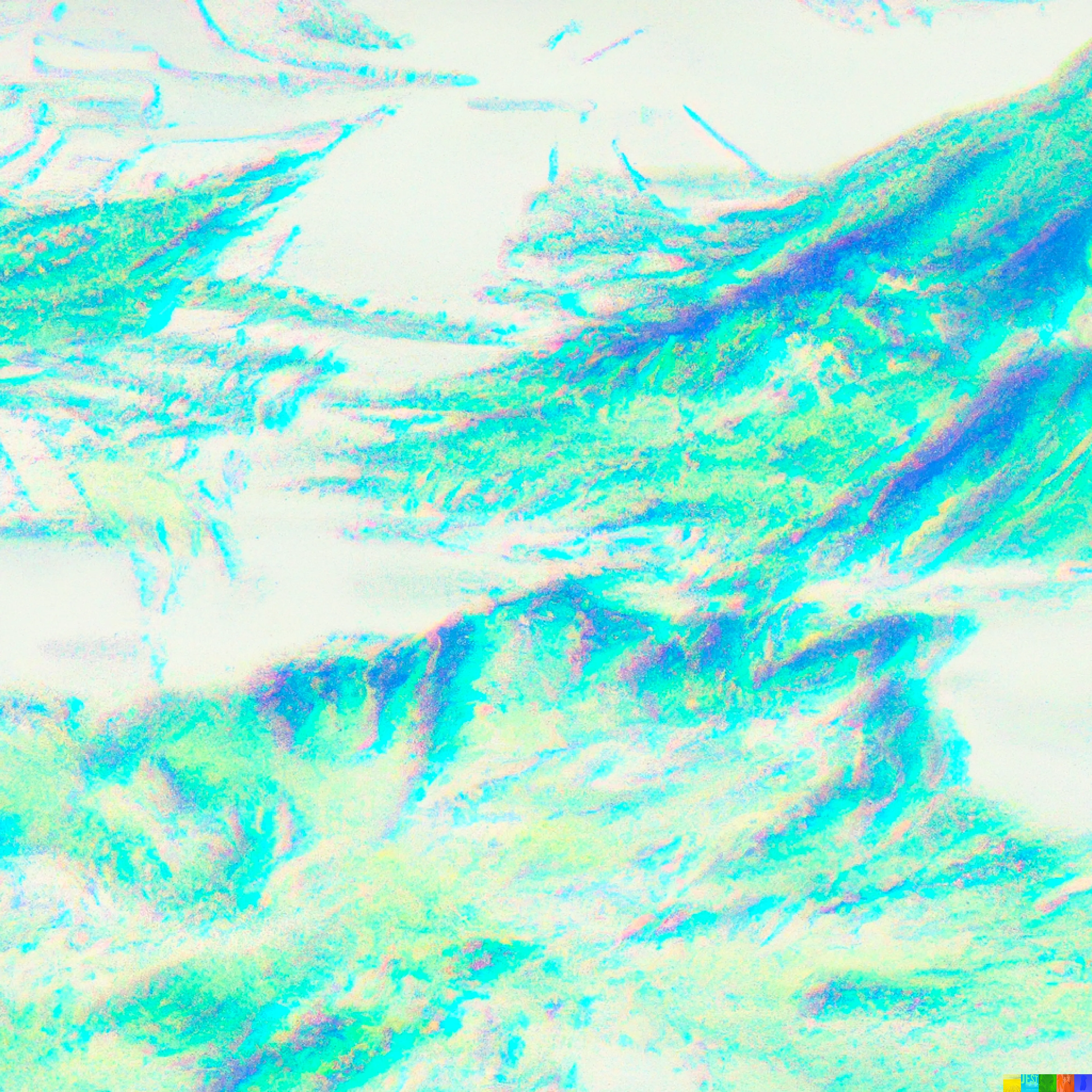 The work of human hands.