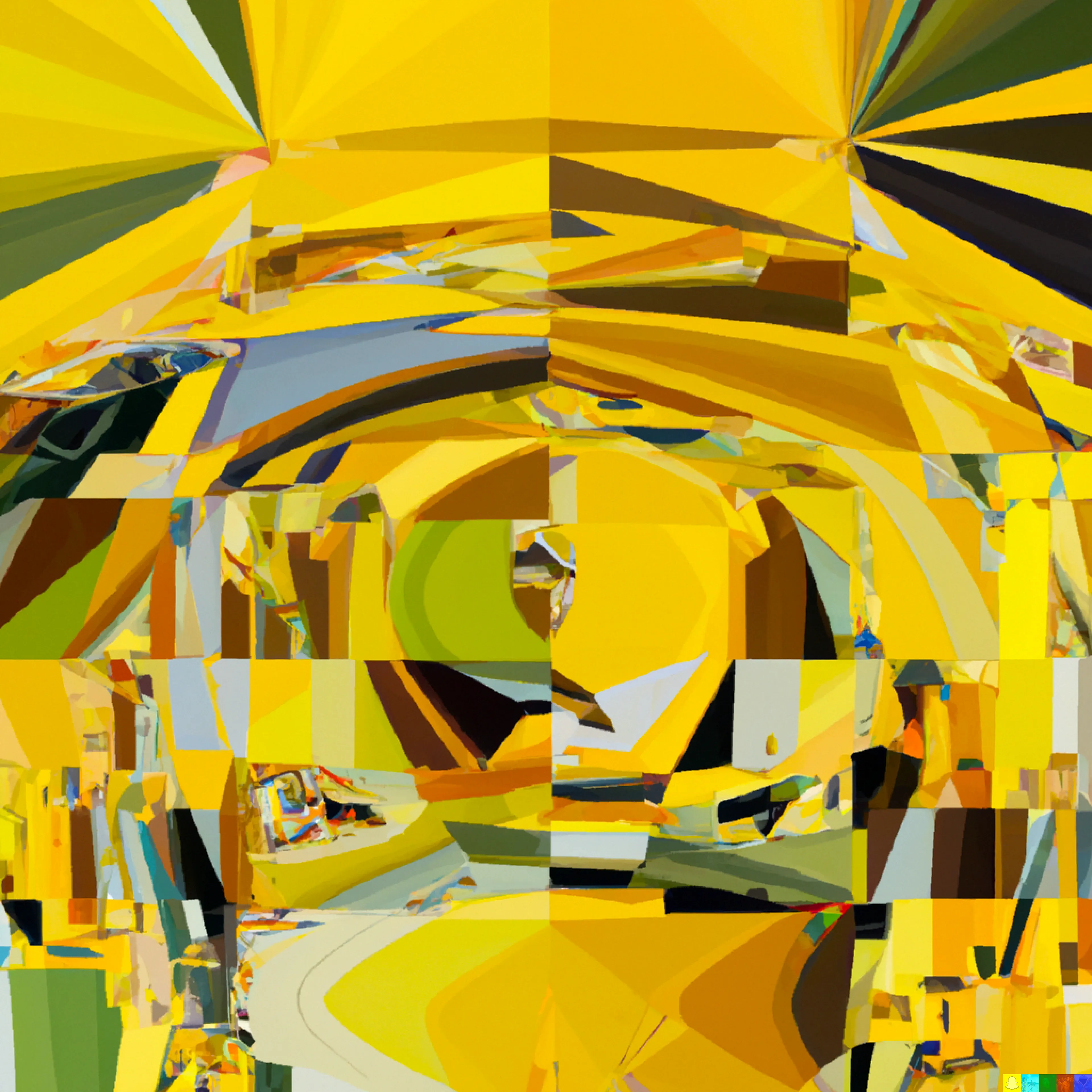 The work of human hands.