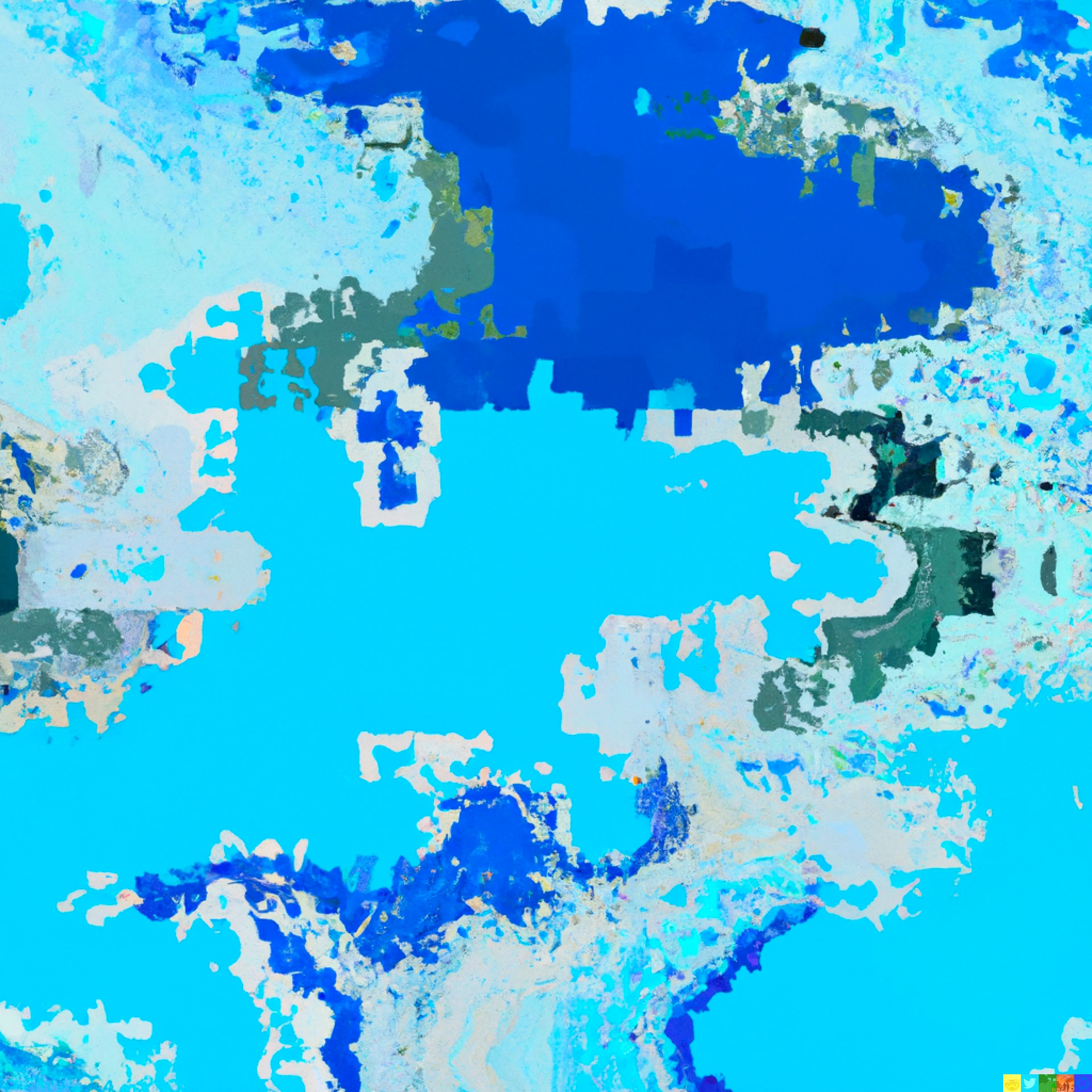 The work of human hands.