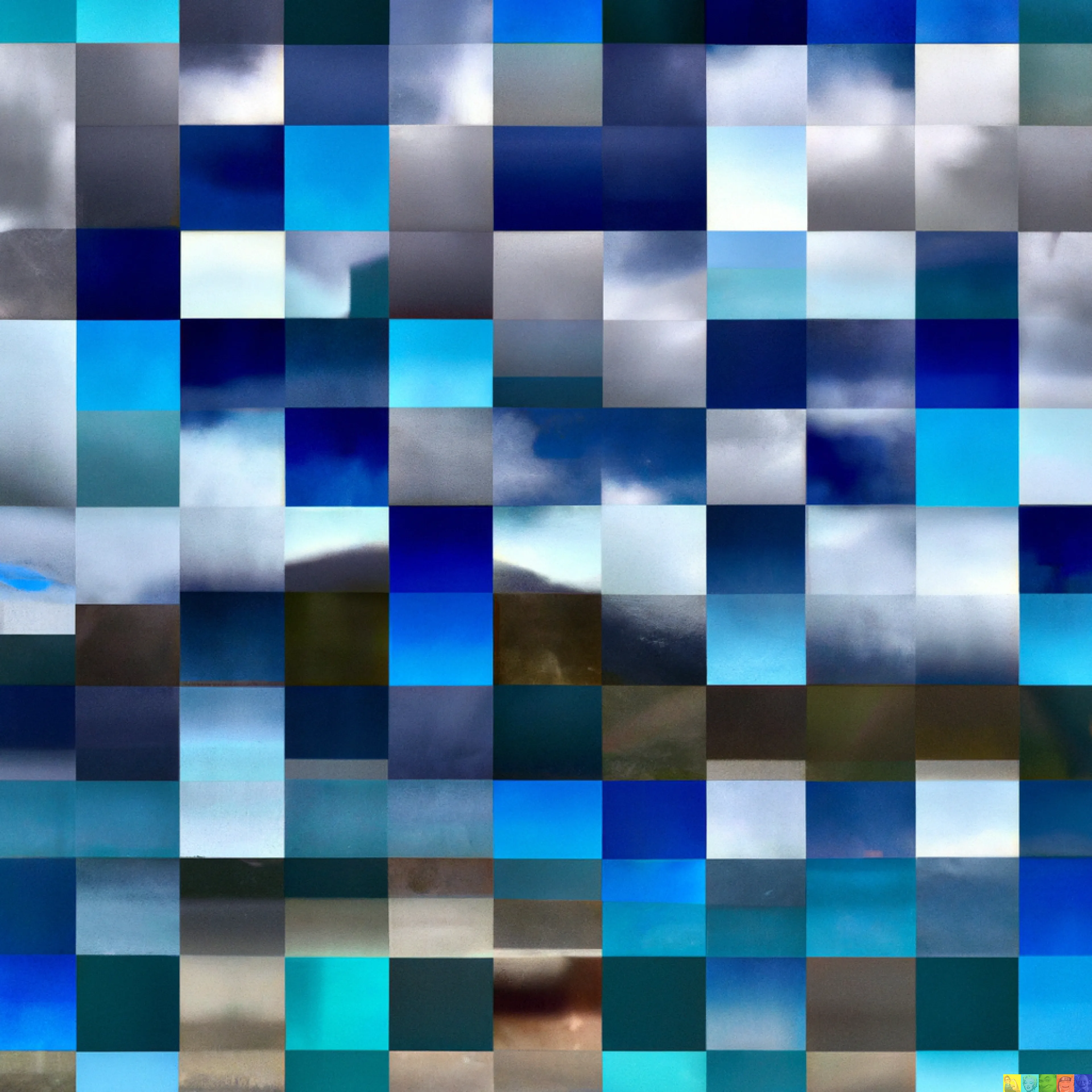 The work of human hands.