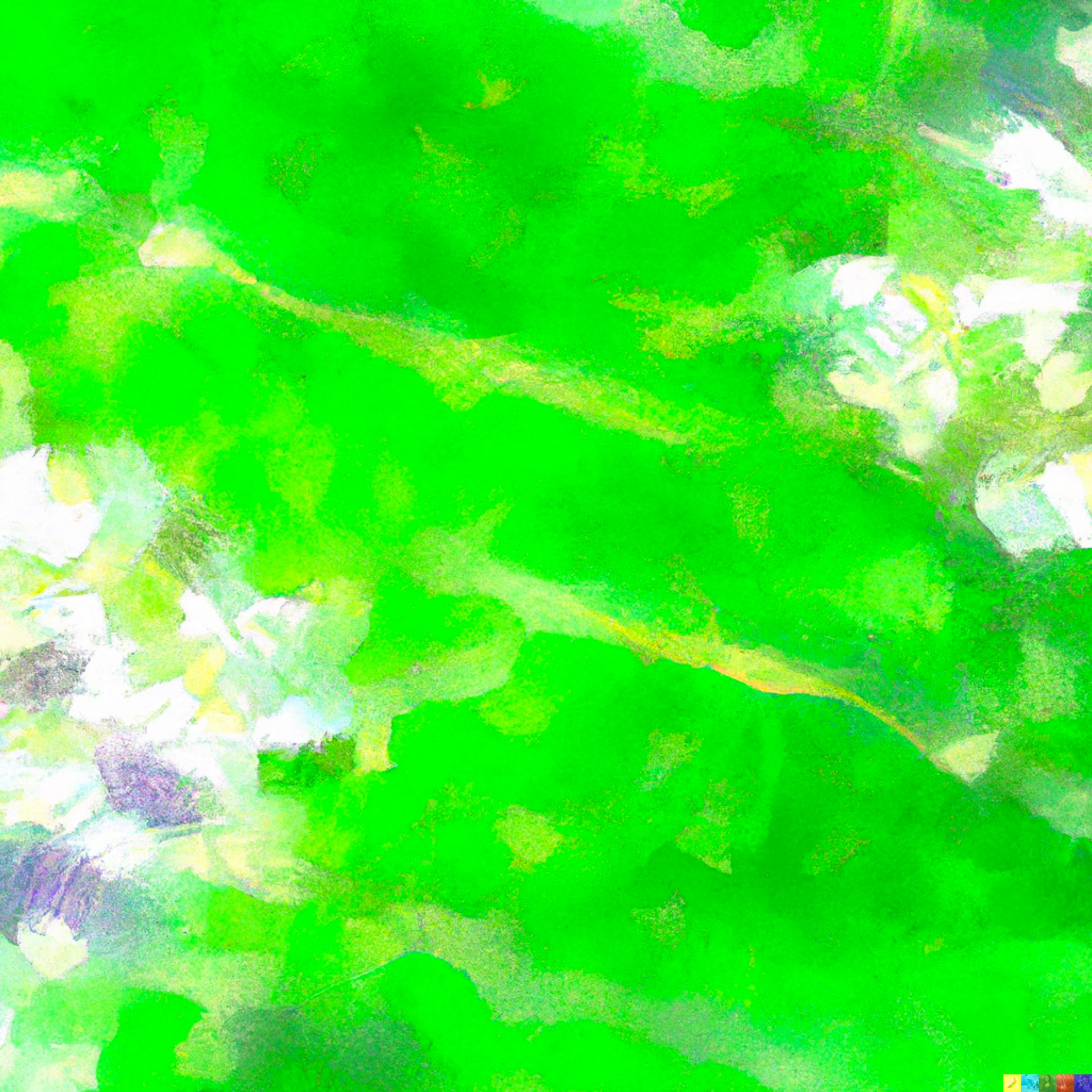 The work of human hands.