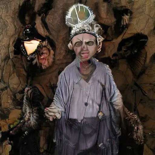 early GAN is a 2019-2020 collection of images I created using ArtBreeder which utilized an early version of generative adversarial networks to create artworks using this "new" aesthetic that has been colloquially names "GAN art".