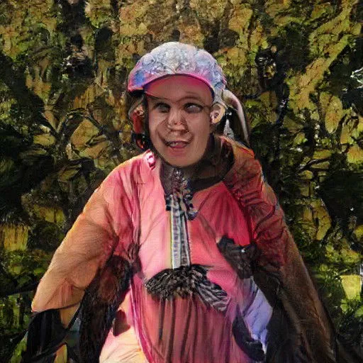 early GAN is a 2019-2020 collection of images I created using ArtBreeder which utilized an early version of generative adversarial networks to create artworks using this "new" aesthetic that has been colloquially names "GAN art".