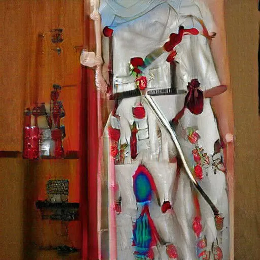 early GAN is a 2019-2020 collection of images I created using ArtBreeder which utilized an early version of generative adversarial networks to create artworks using this "new" aesthetic that has been colloquially names "GAN art".