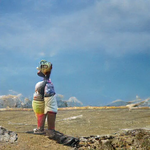 early GAN is a 2019-2020 collection of images I created using ArtBreeder which utilized an early version of generative adversarial networks to create artworks using this "new" aesthetic that has been colloquially names "GAN art".