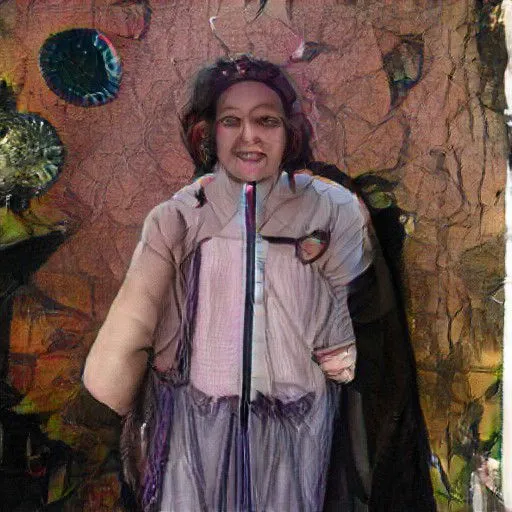 early GAN is a 2019-2020 collection of images I created using ArtBreeder which utilized an early version of generative adversarial networks to create artworks using this "new" aesthetic that has been colloquially names "GAN art".