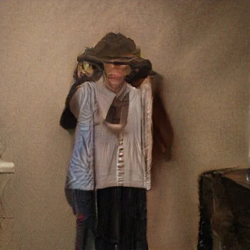 early GAN is a 2019-2020 collection of images I created using ArtBreeder which utilized an early version of generative adversarial networks to create artworks using this "new" aesthetic that has been colloquially names "GAN art".