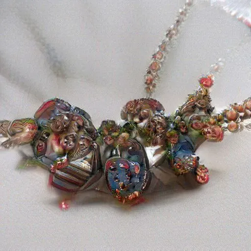 early GAN is a 2019-2020 collection of images I created using ArtBreeder which utilized an early version of generative adversarial networks to create artworks using this "new" aesthetic that has been colloquially names "GAN art".