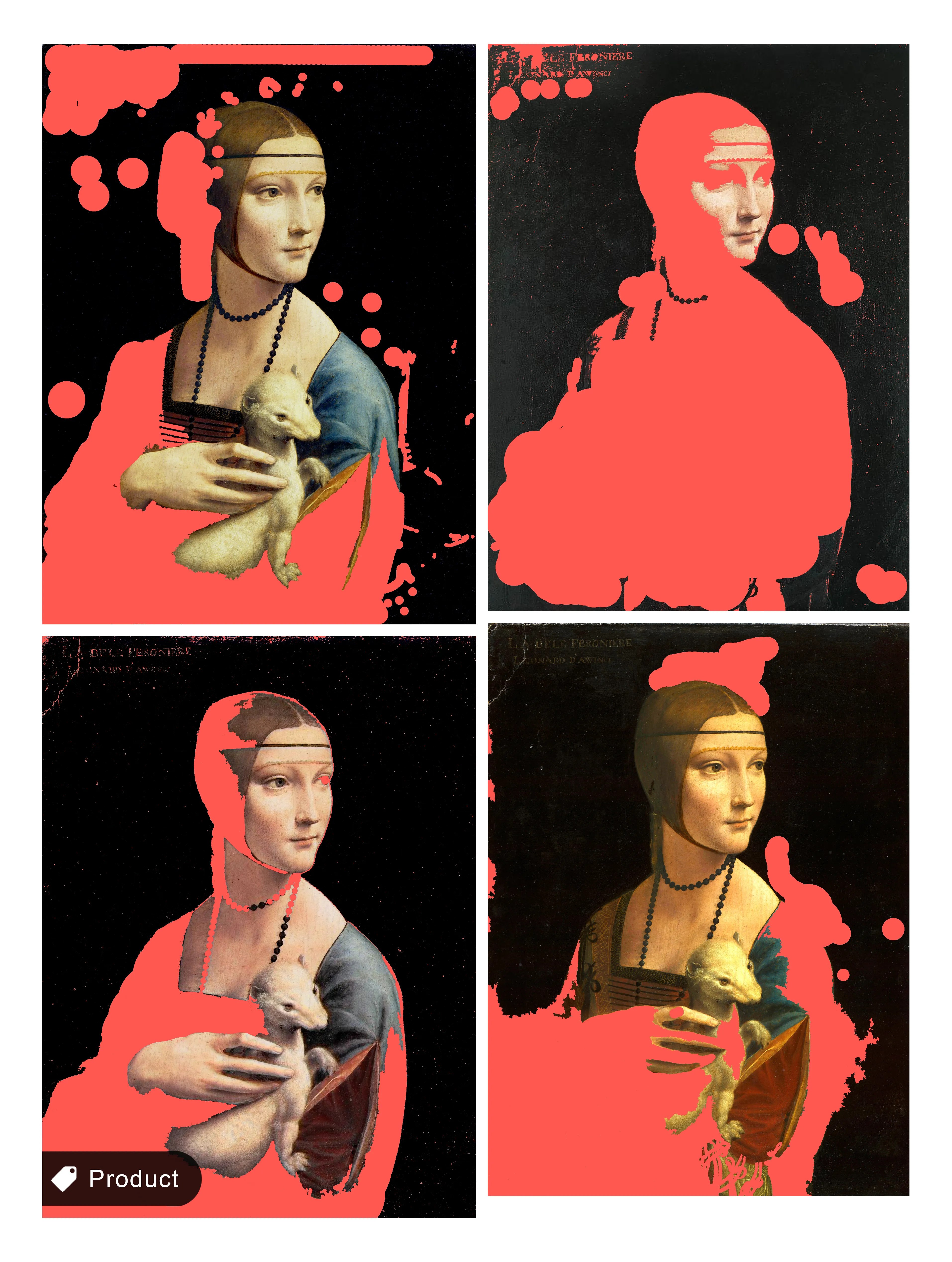 The 'Related Images' series uses screenshots of Google Images search queries as a foundation to question notions of digital reproduction, image authenticity, and how technology mediates our perception of art history and reality in general. The artist statement can be read at: https://pocobelli.medium.com/related-images-445e98fdb5b4  