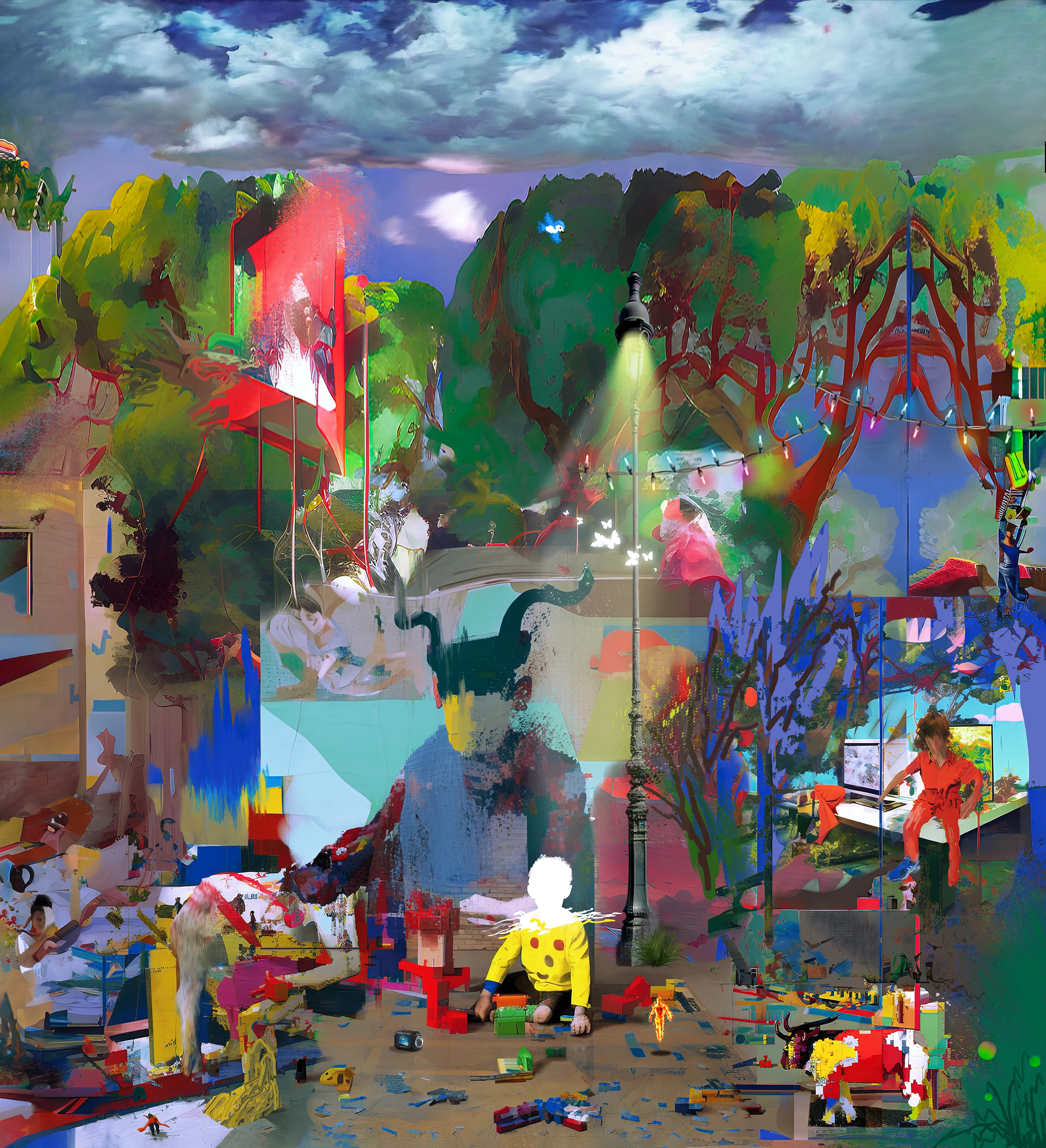 and now I'm drawing pictures

AI, digital painting, collage
8000 x 7285
2023