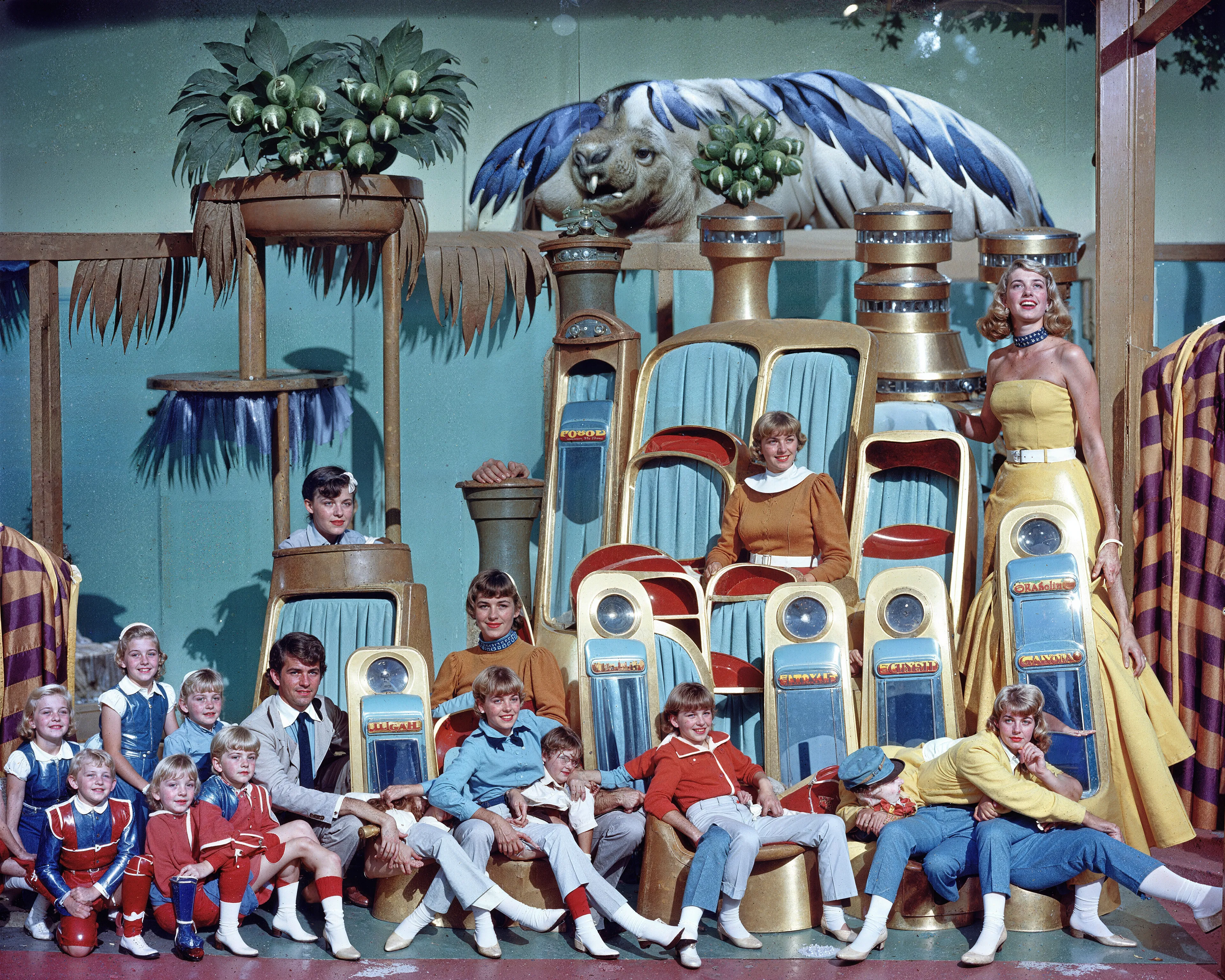 35mm #1: USA, Florida, 1970s - Children sitting on deck chairs
35mm #2: USA, Florida, 1970s - Disneyland holiday