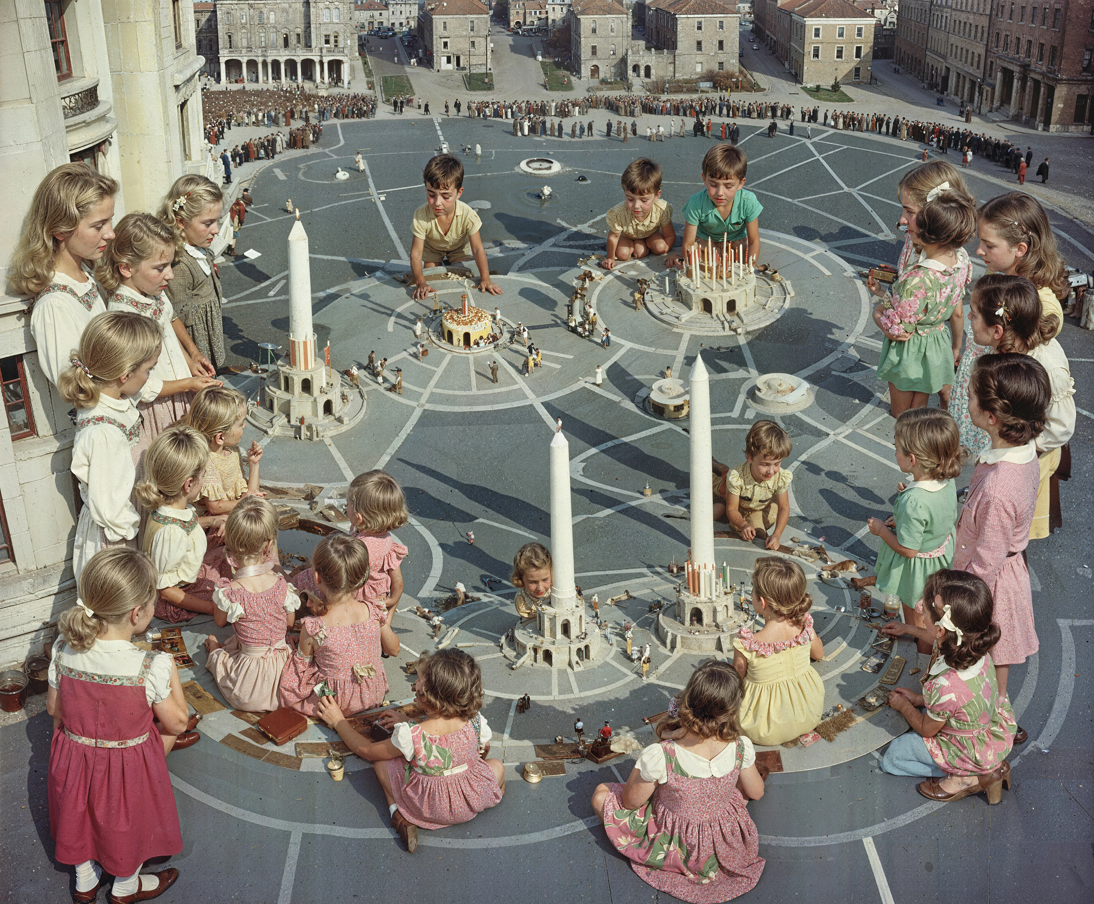 35mm #1: Vatican City, Basilica, 1970s - Aerial view of St. Peter’s Basilica
35mm #2: Date and location unknown