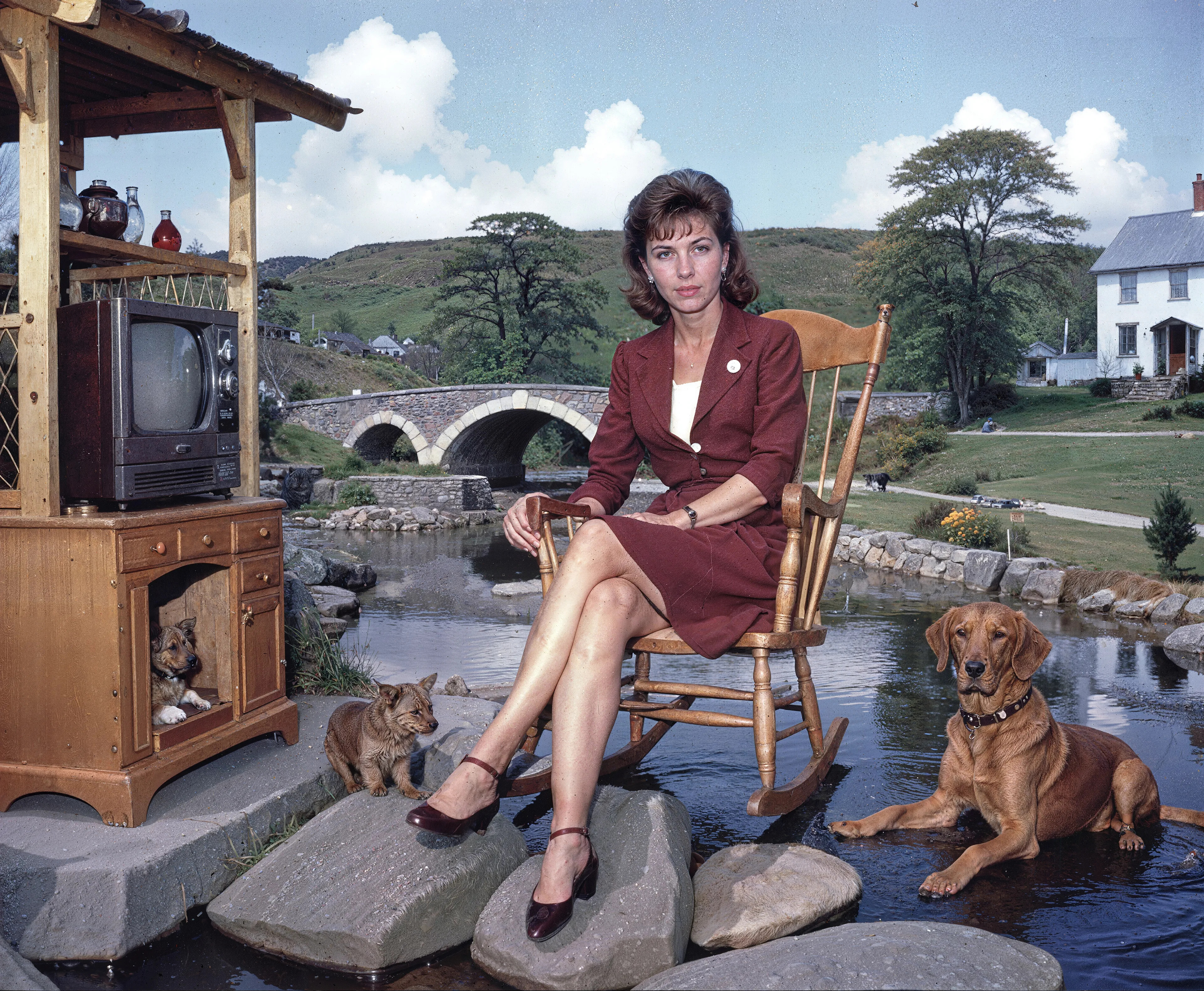 35mm #1: England, 1990s - Lady in a chair
35mm #2: England, Devon, 1970s - Postbridge Clapper Bridge in Dartmoor National Park