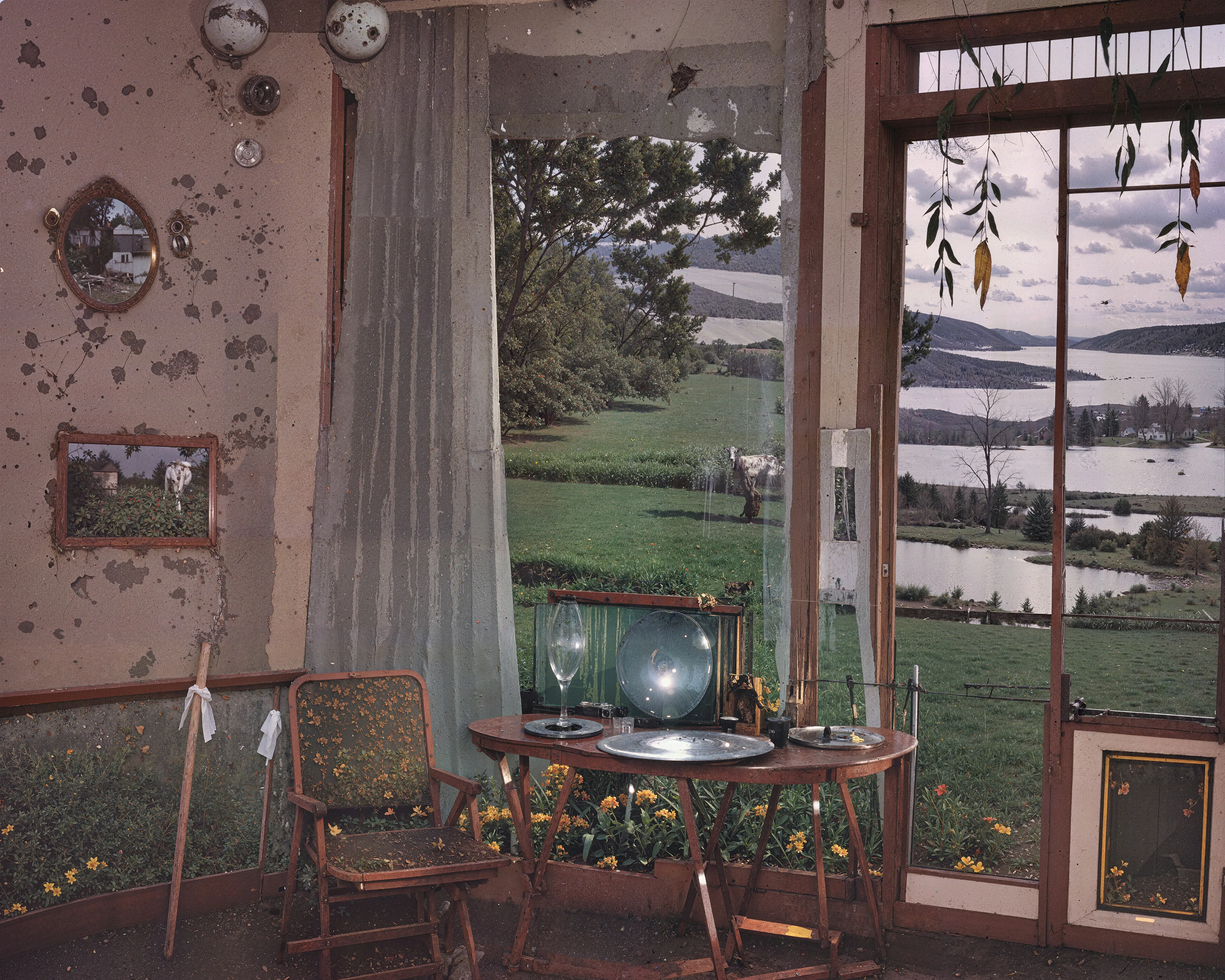 35mm #1: England, 1950s - Living room with an old TV set
35mm #2: Scotland, Mull, 1980s - Old tree overlooking Sound of Mull