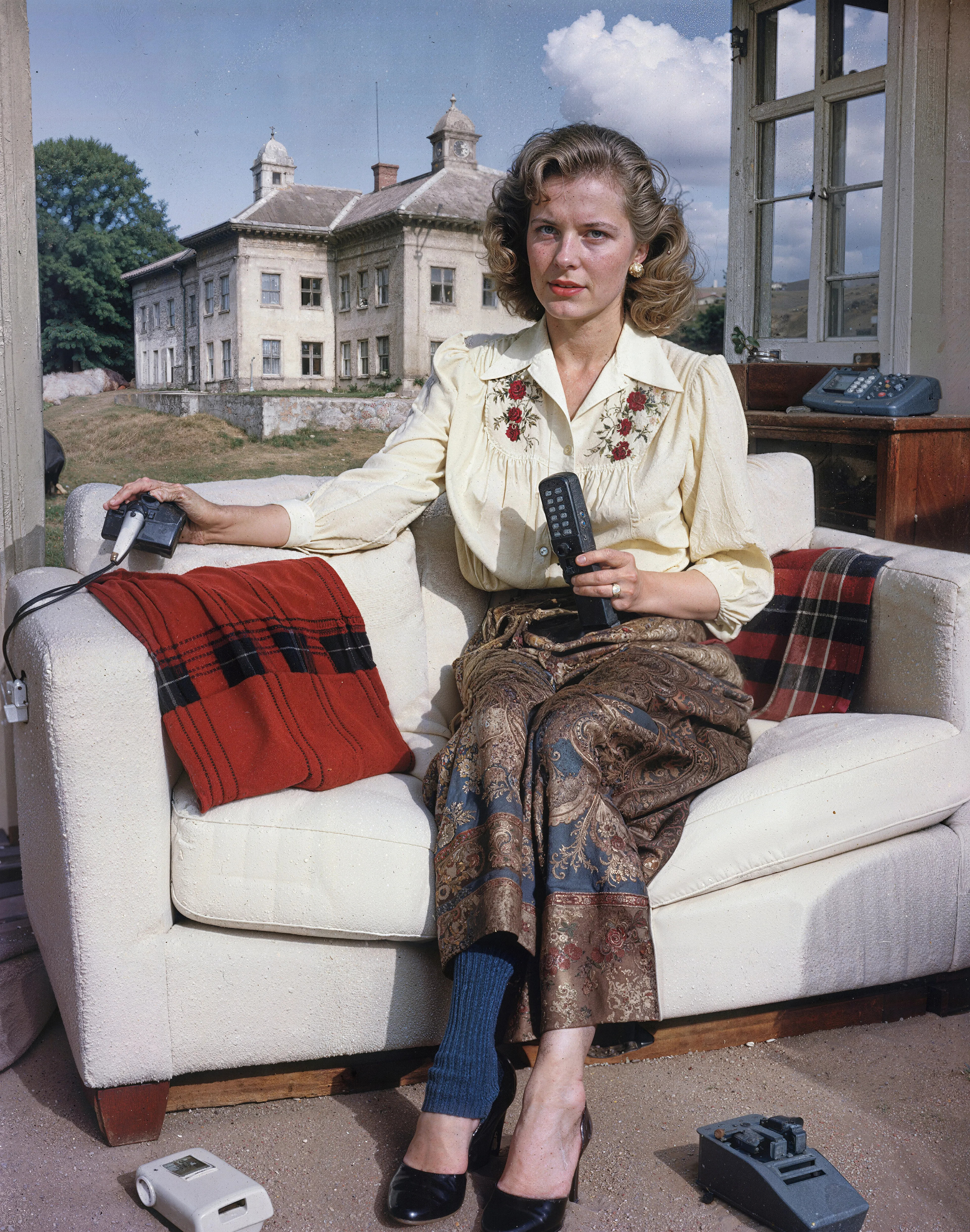 35mm #1: England, 1990s - Lady on a sofa
35mm #2: England, Bath, 1960s - Queen Square